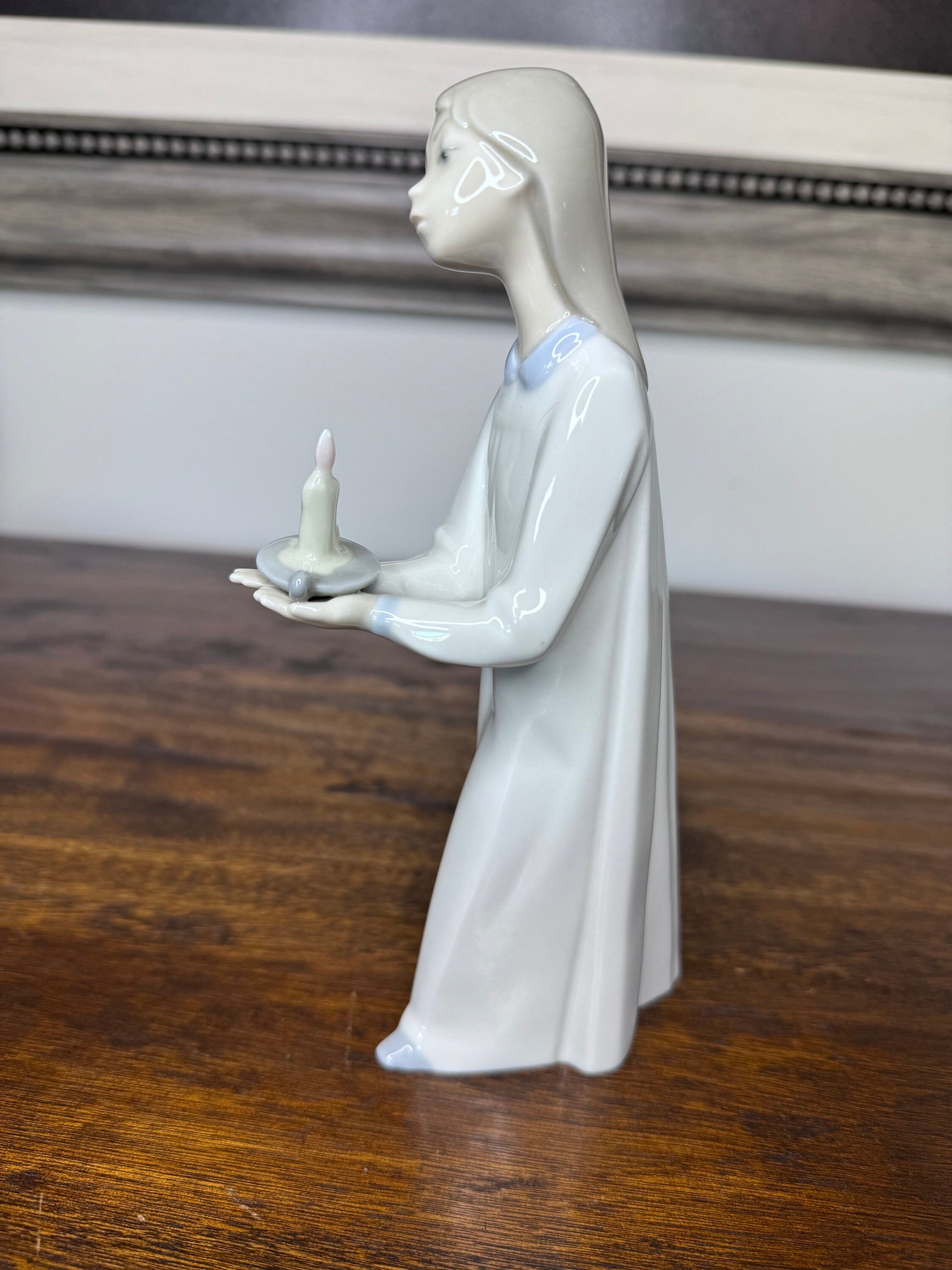 Lladro 1970’s Girl with Candle