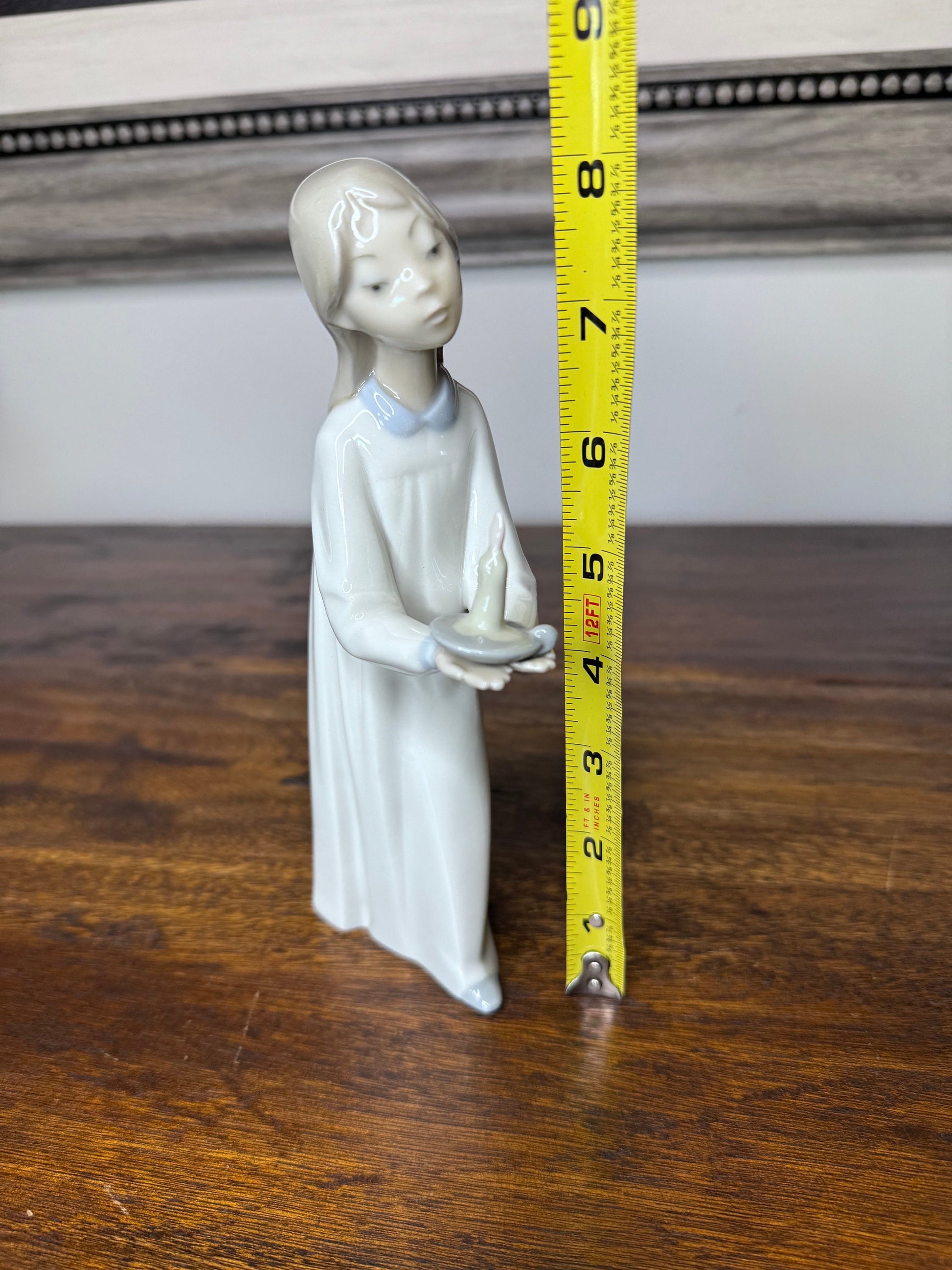 Lladro 1970’s Girl with Candle
