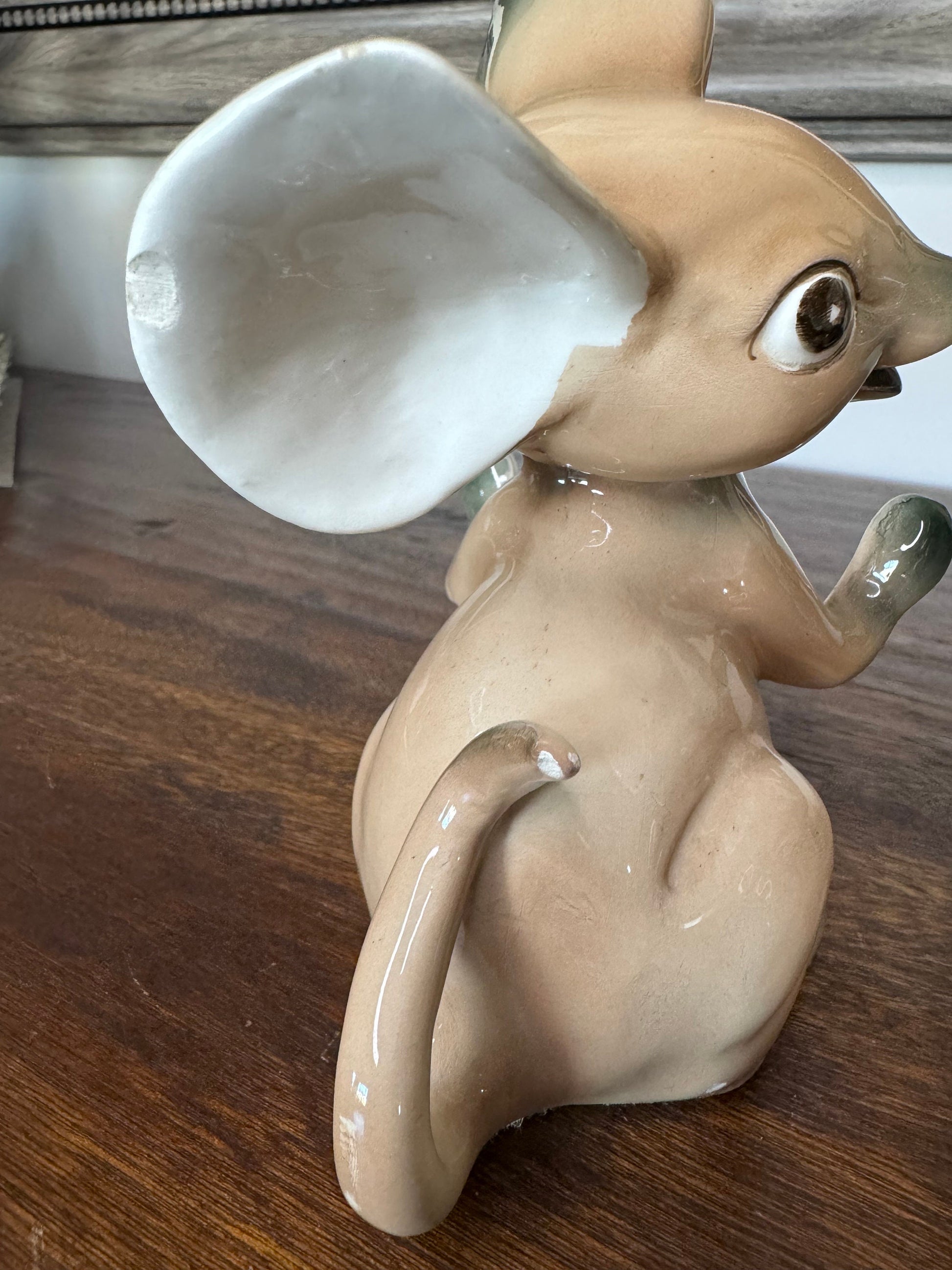 Adorable Vintage Weighted Porcelain Mice Bookends