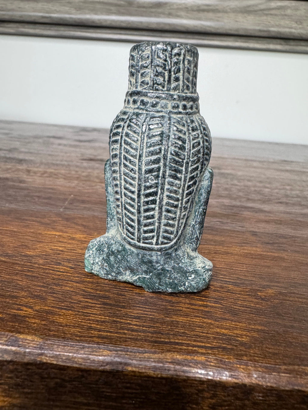 Small Vintage Buddha Stone Carving