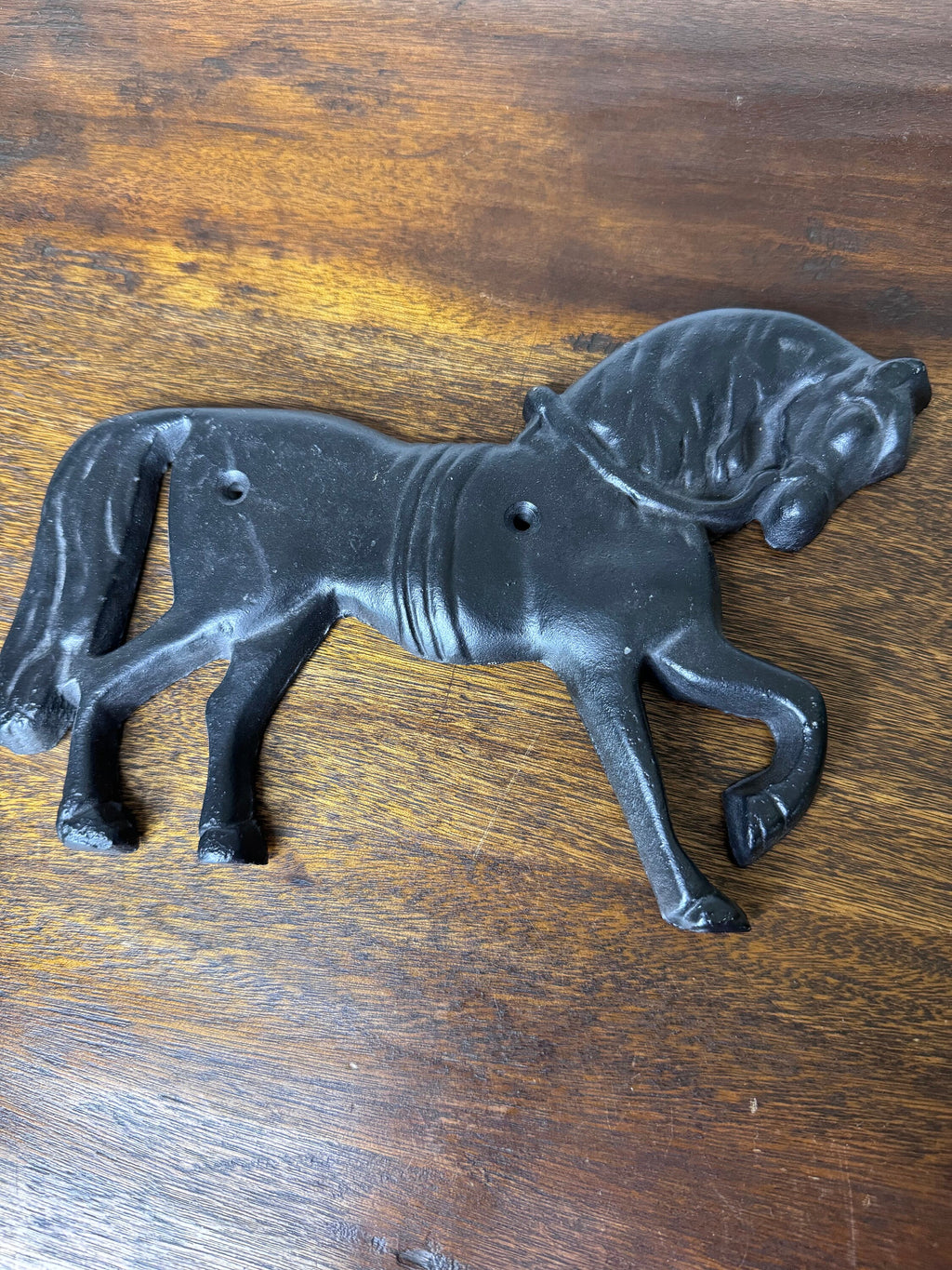 Vintage Metal Horse Wall Hanging