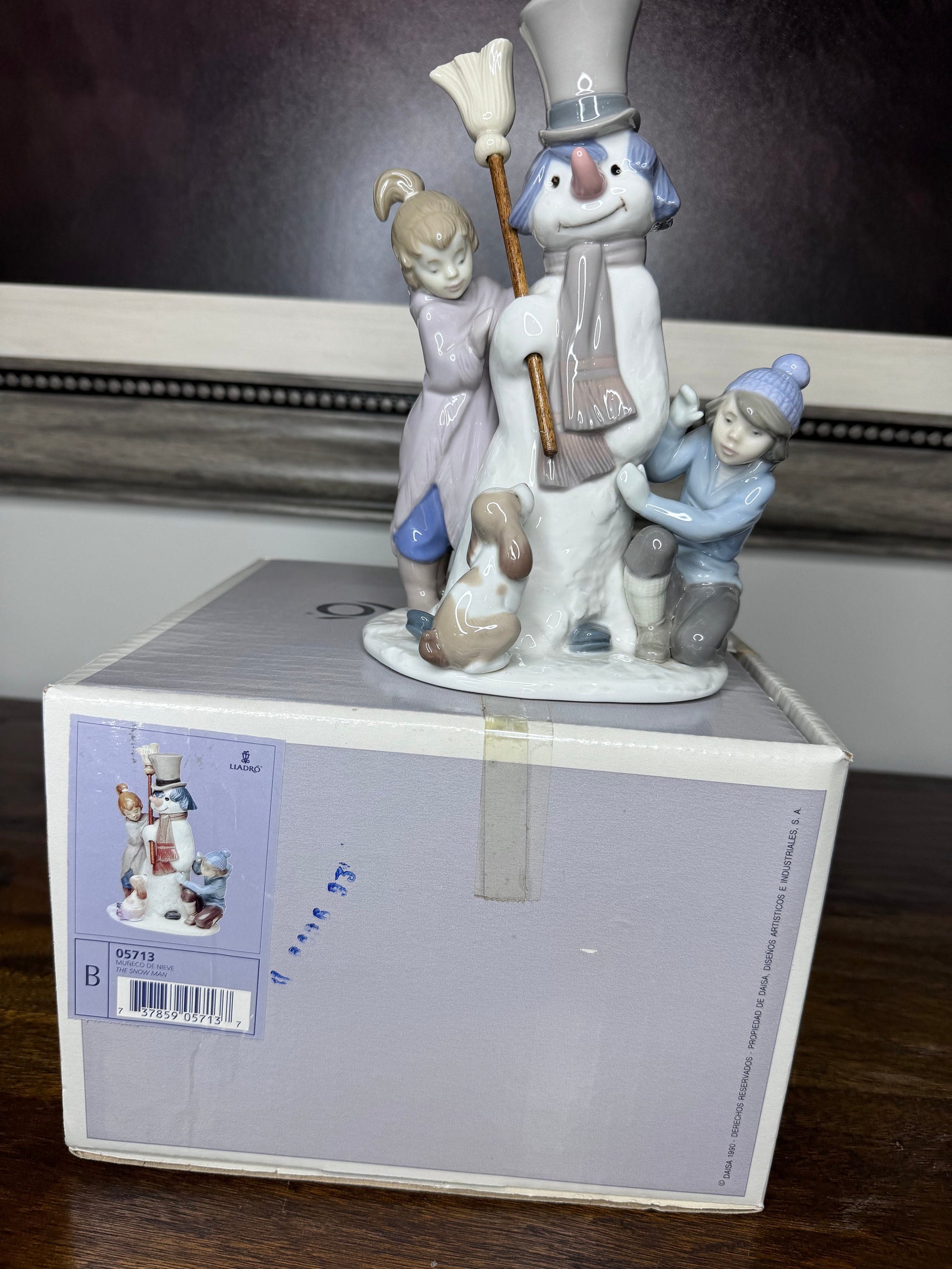 Vintage Lladro “The Snowman”