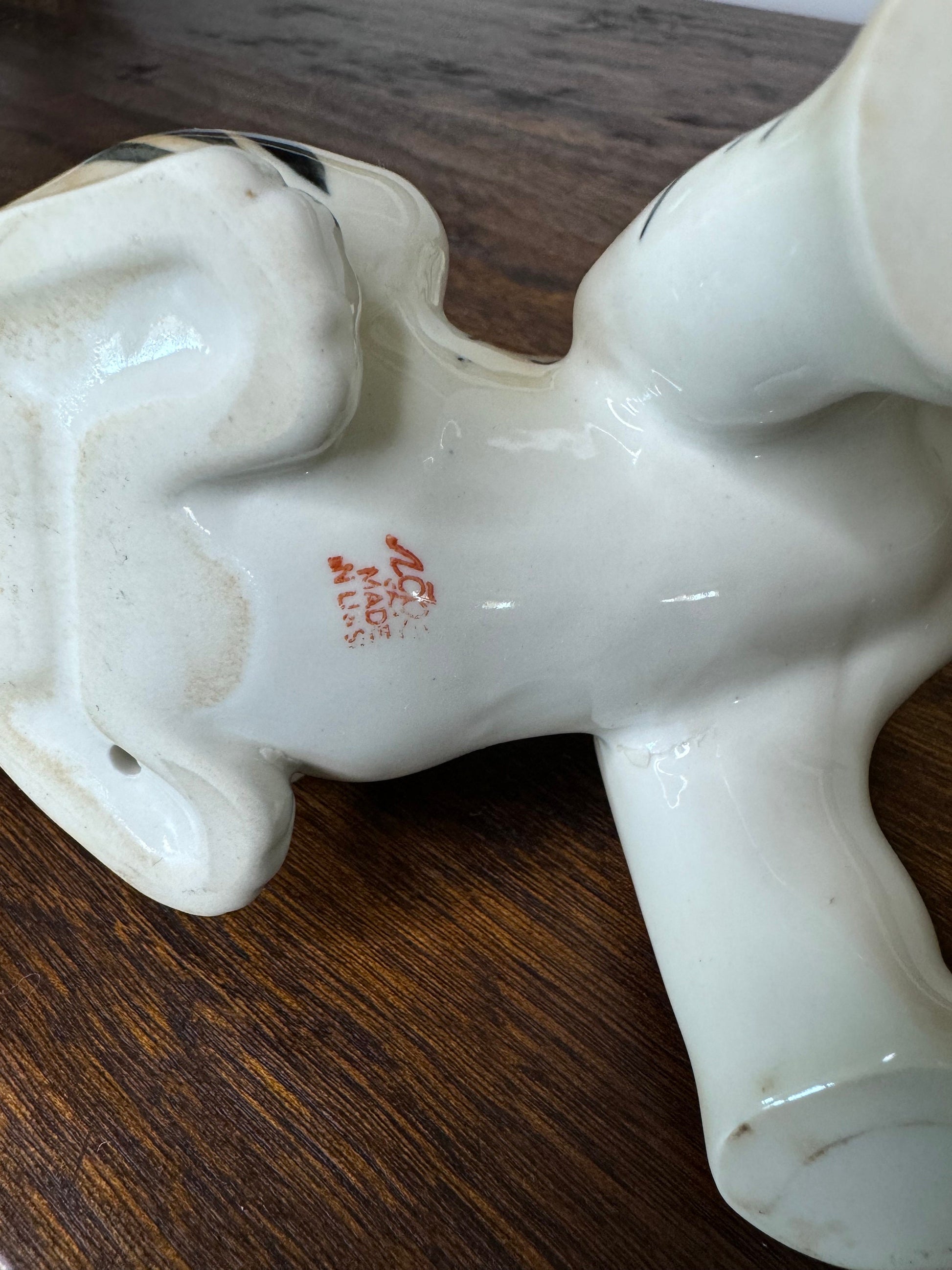 Vintage Russian Lomonosov Porcelain Tiger Cub