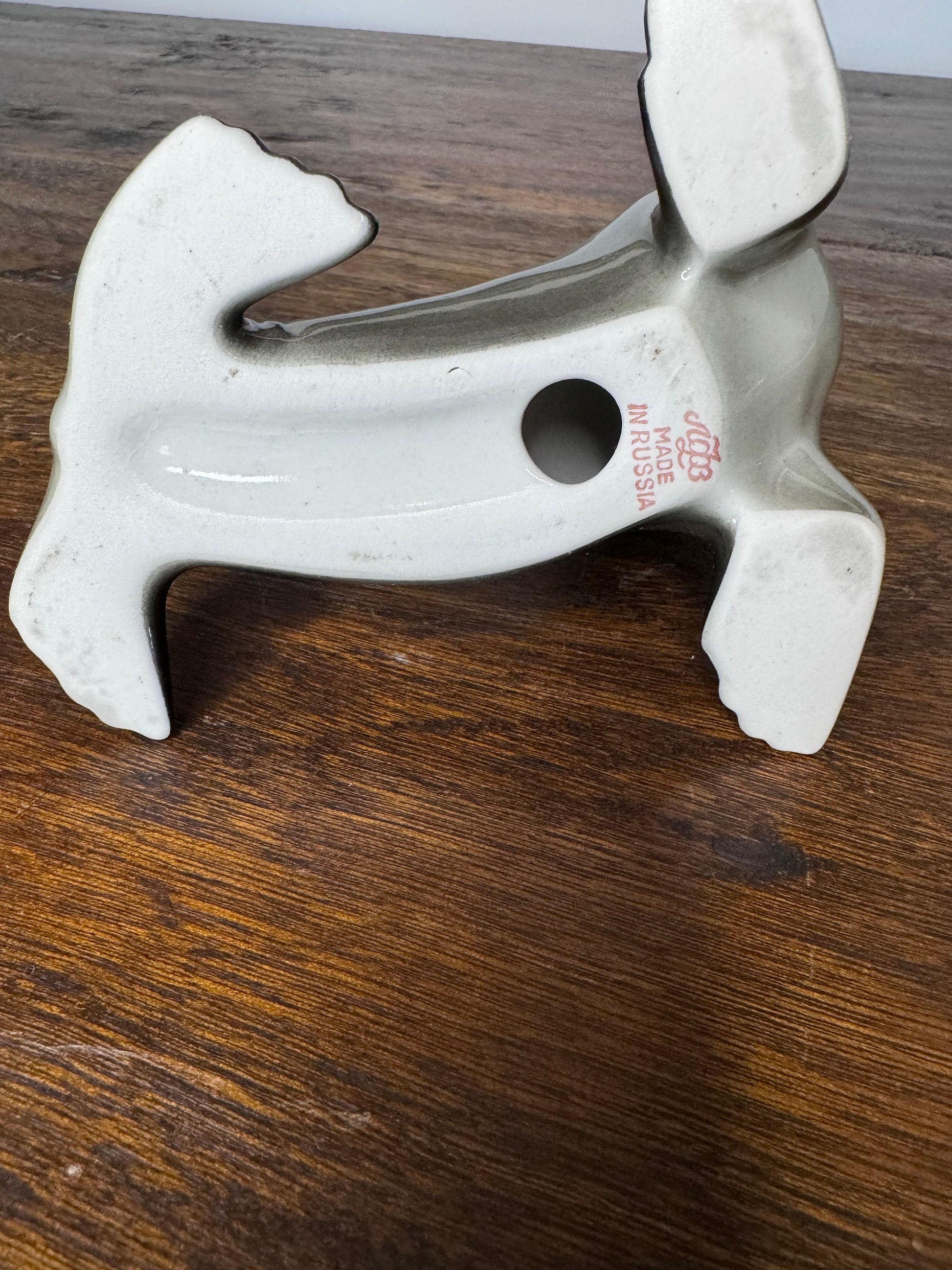 Vintage Russian Lomonosov Porcelain Seal