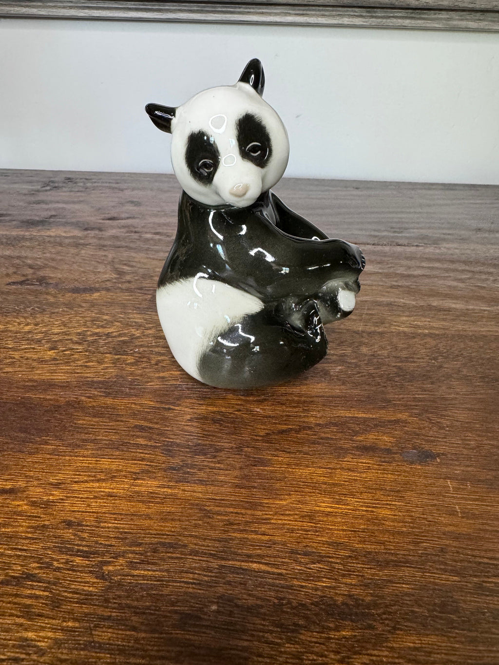 Vintage Russian Lomonosov Panda Bear
