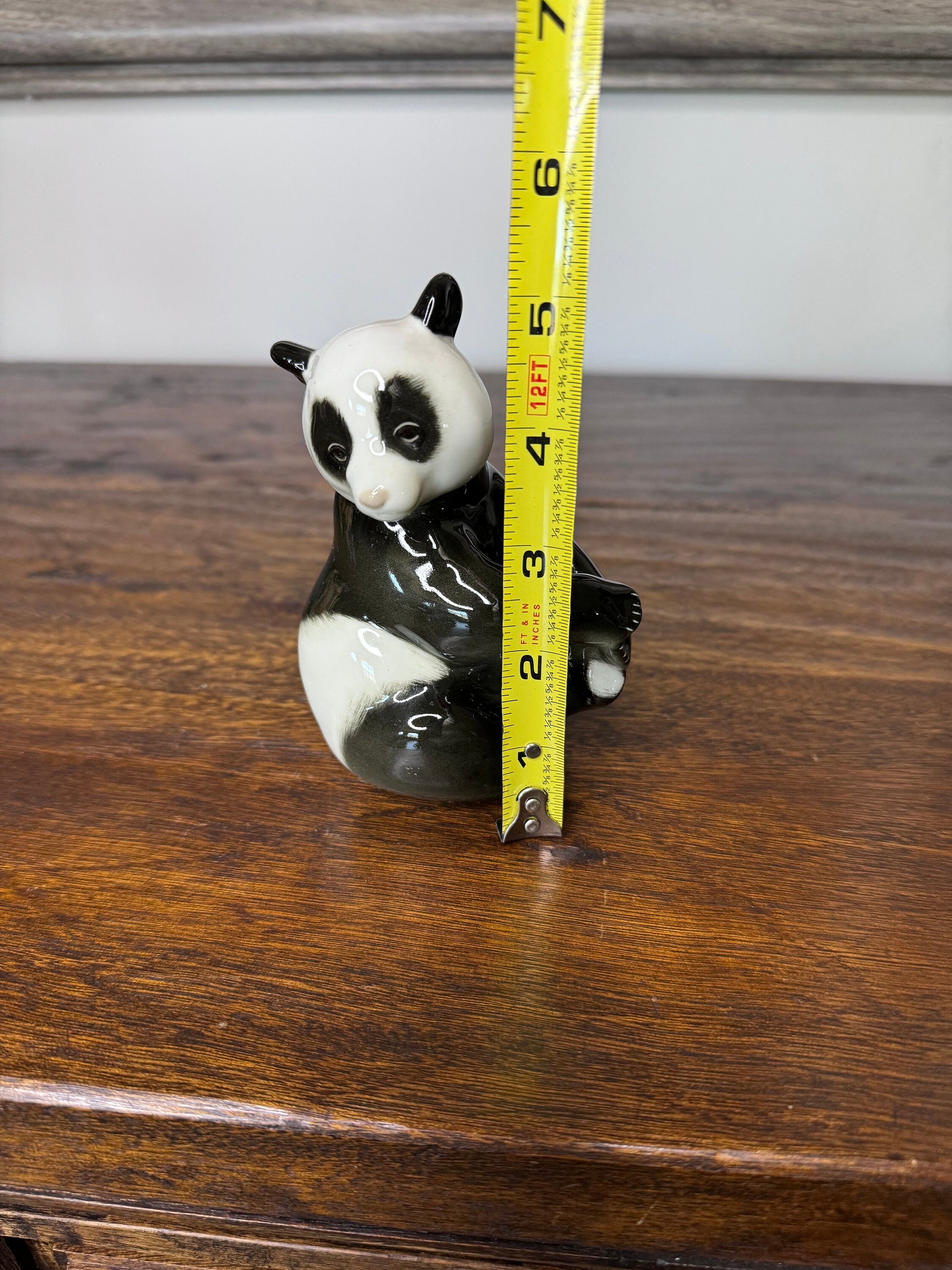 Vintage Russian Lomonosov Panda Bear