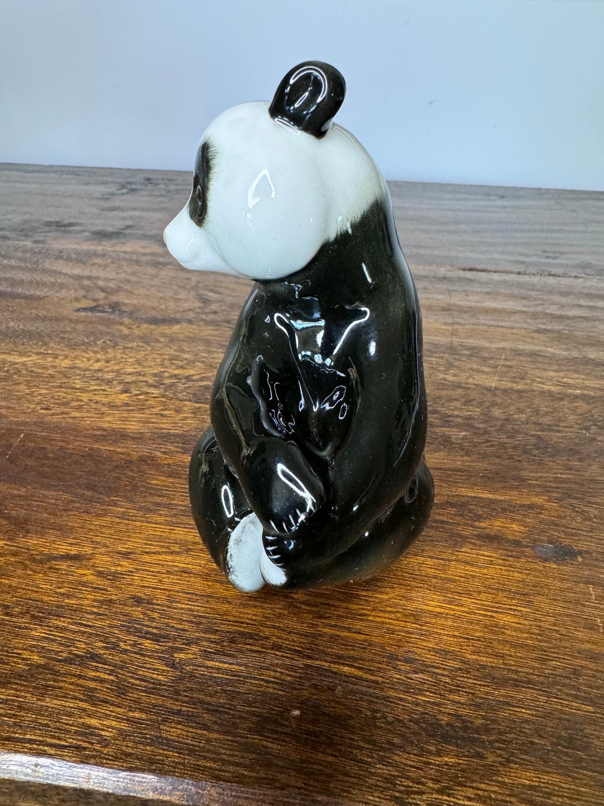 Vintage Russian Lomonosov Panda Bear