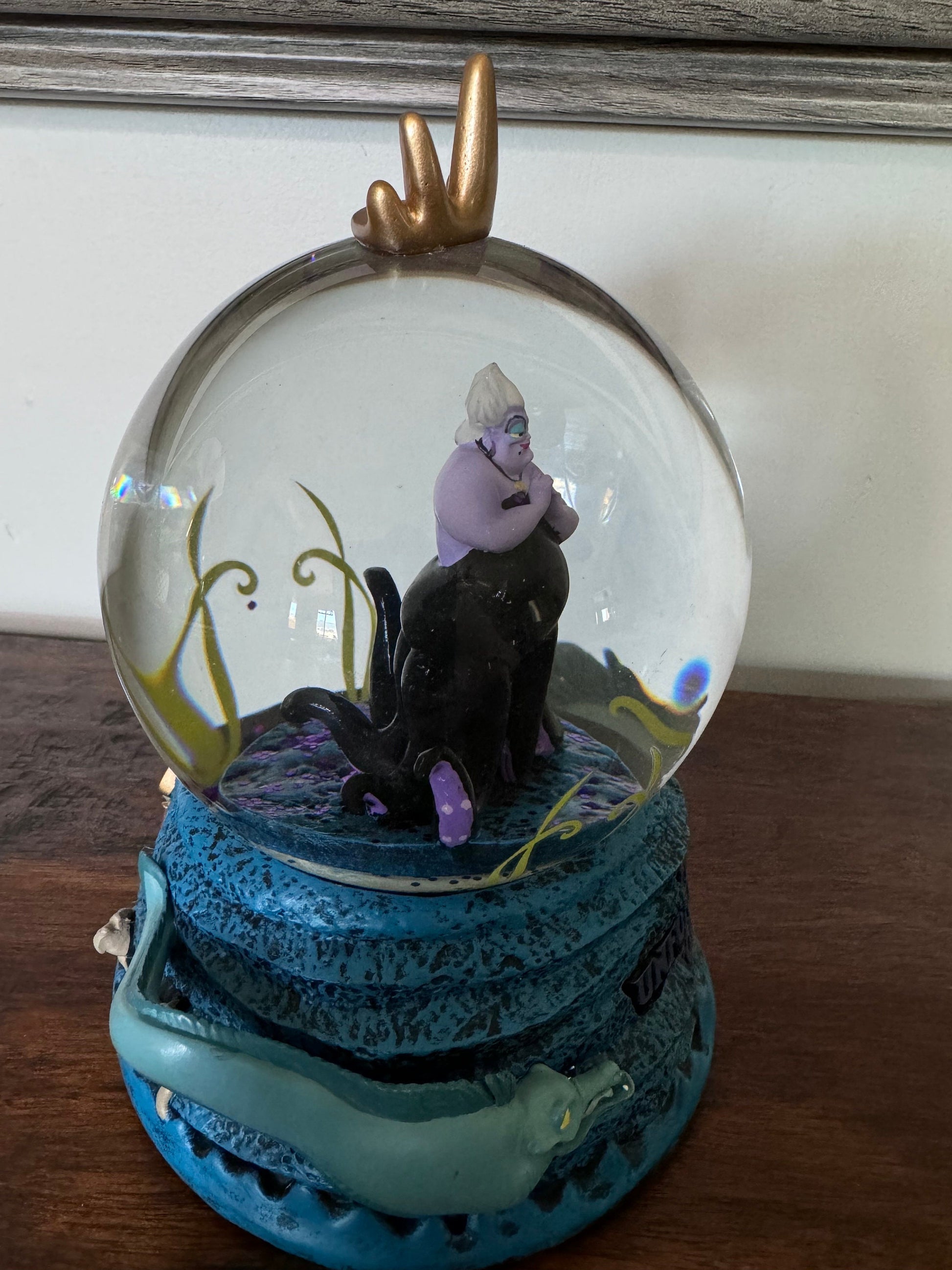 Disney Villians”Poor Unfortunate Souls” Water Globe