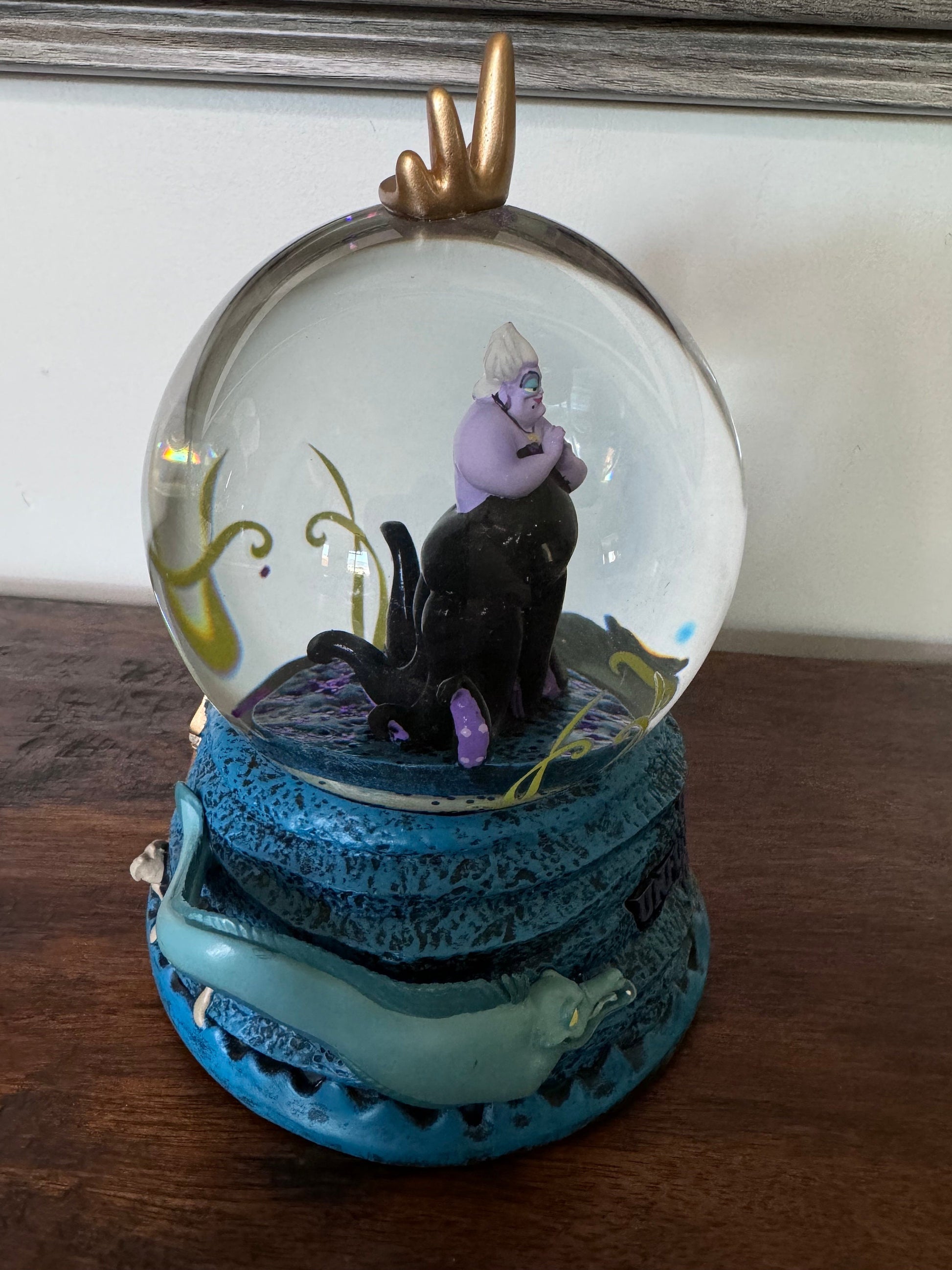 Disney Villians”Poor Unfortunate Souls” Water Globe