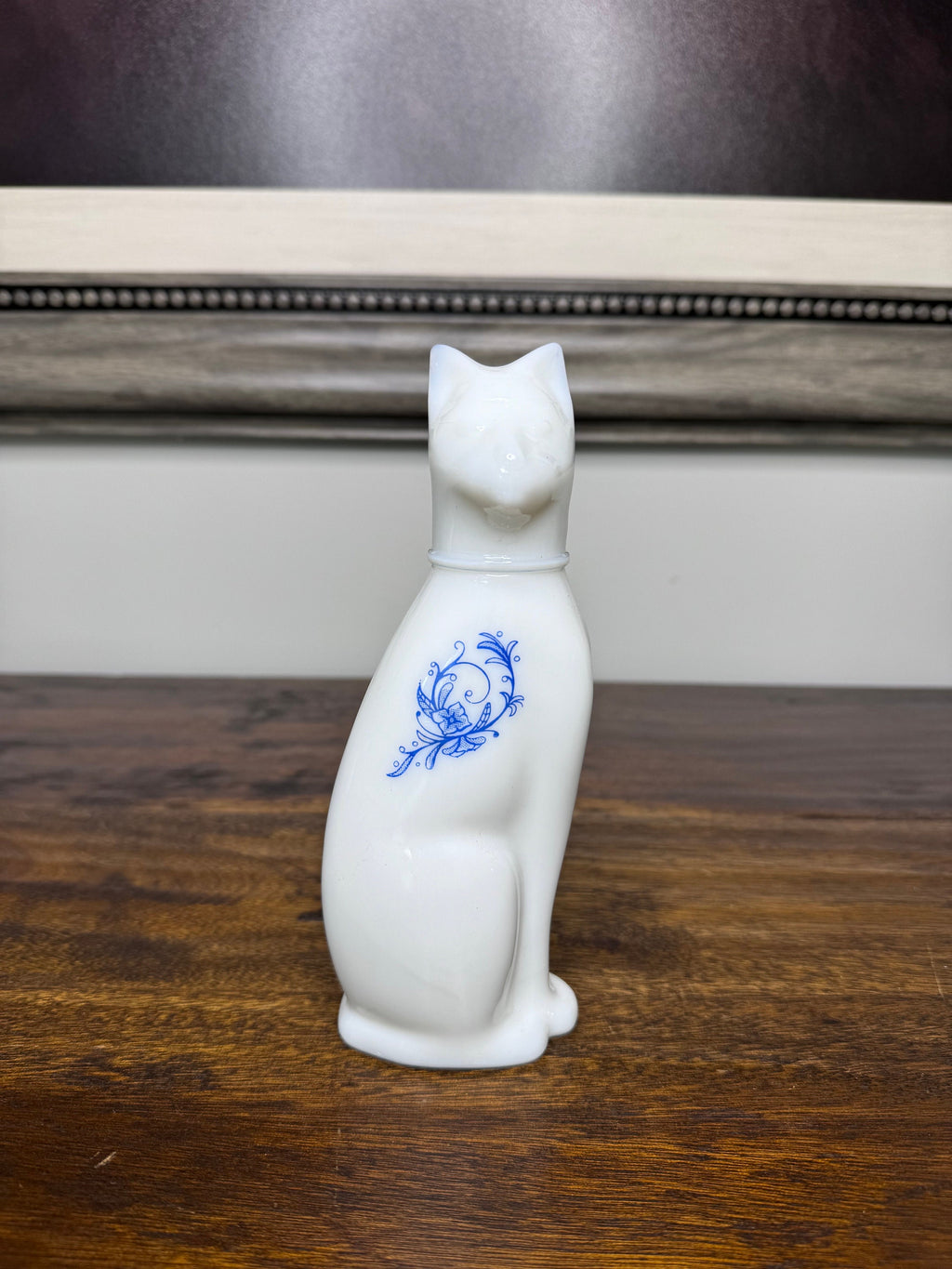 Vintage 1970’s Avon Milk Glass Fragrance Bottle