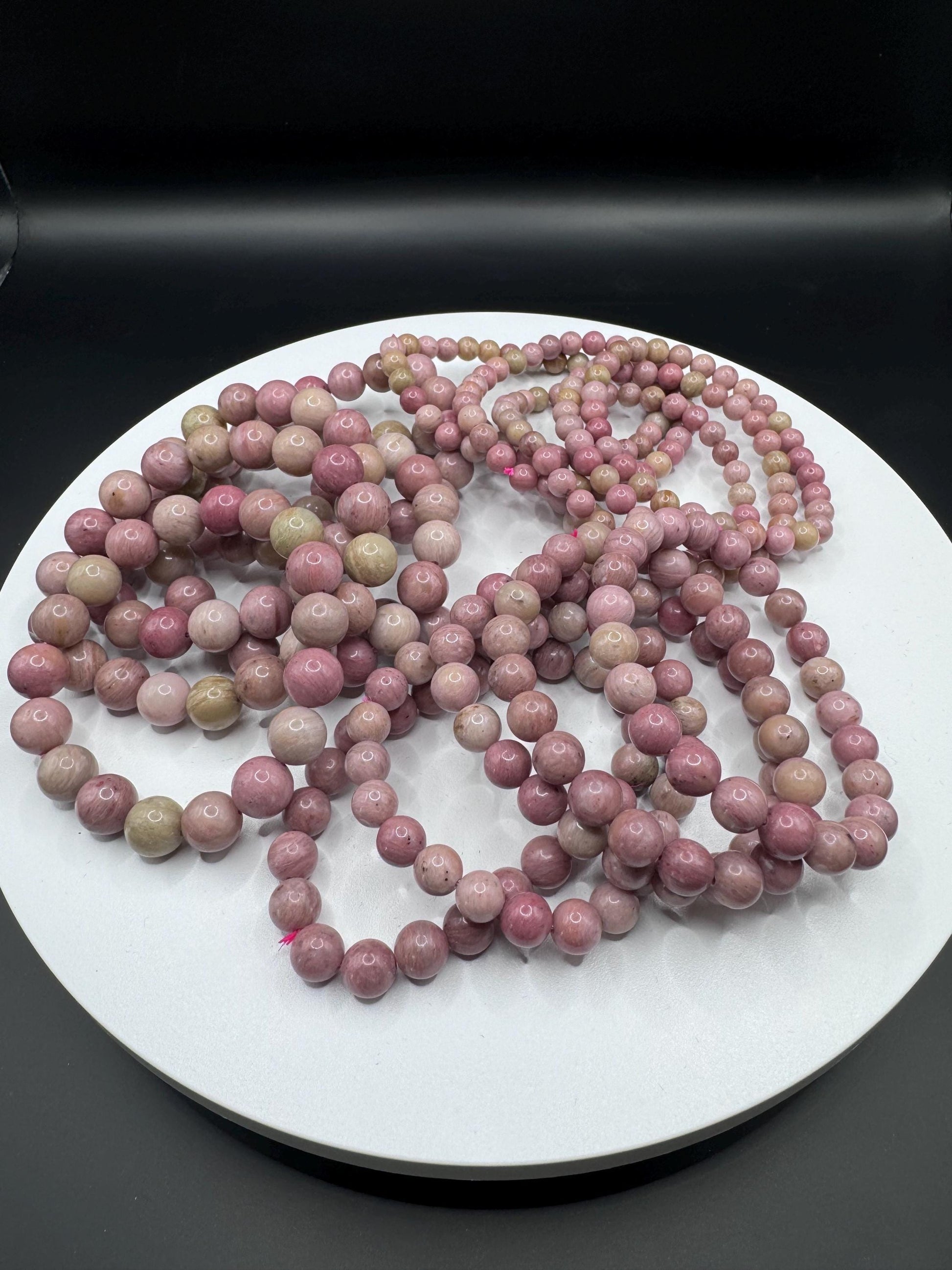 Thulite Beaded Bracelets