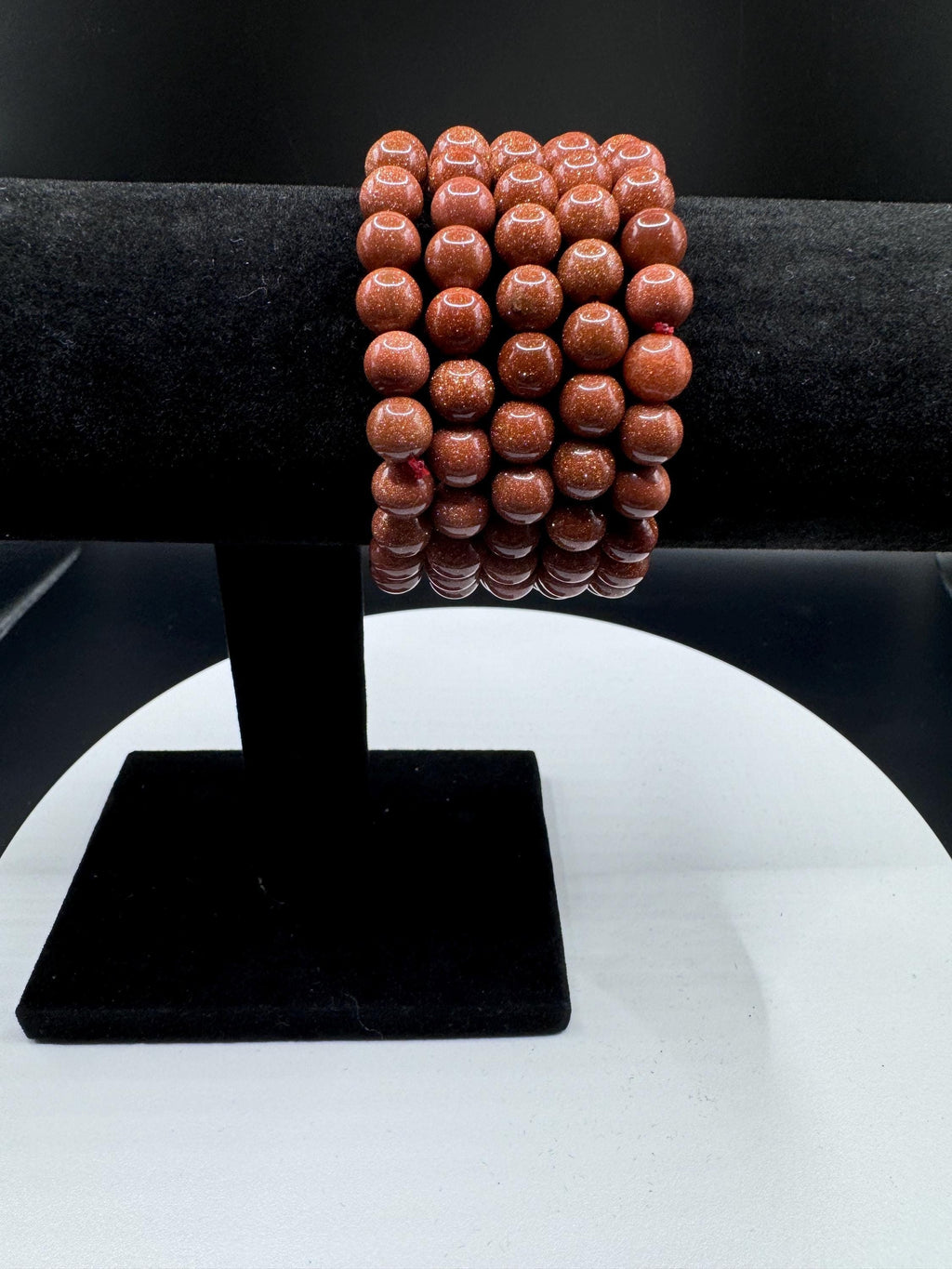 Red Goldstone Stretch Bracelets