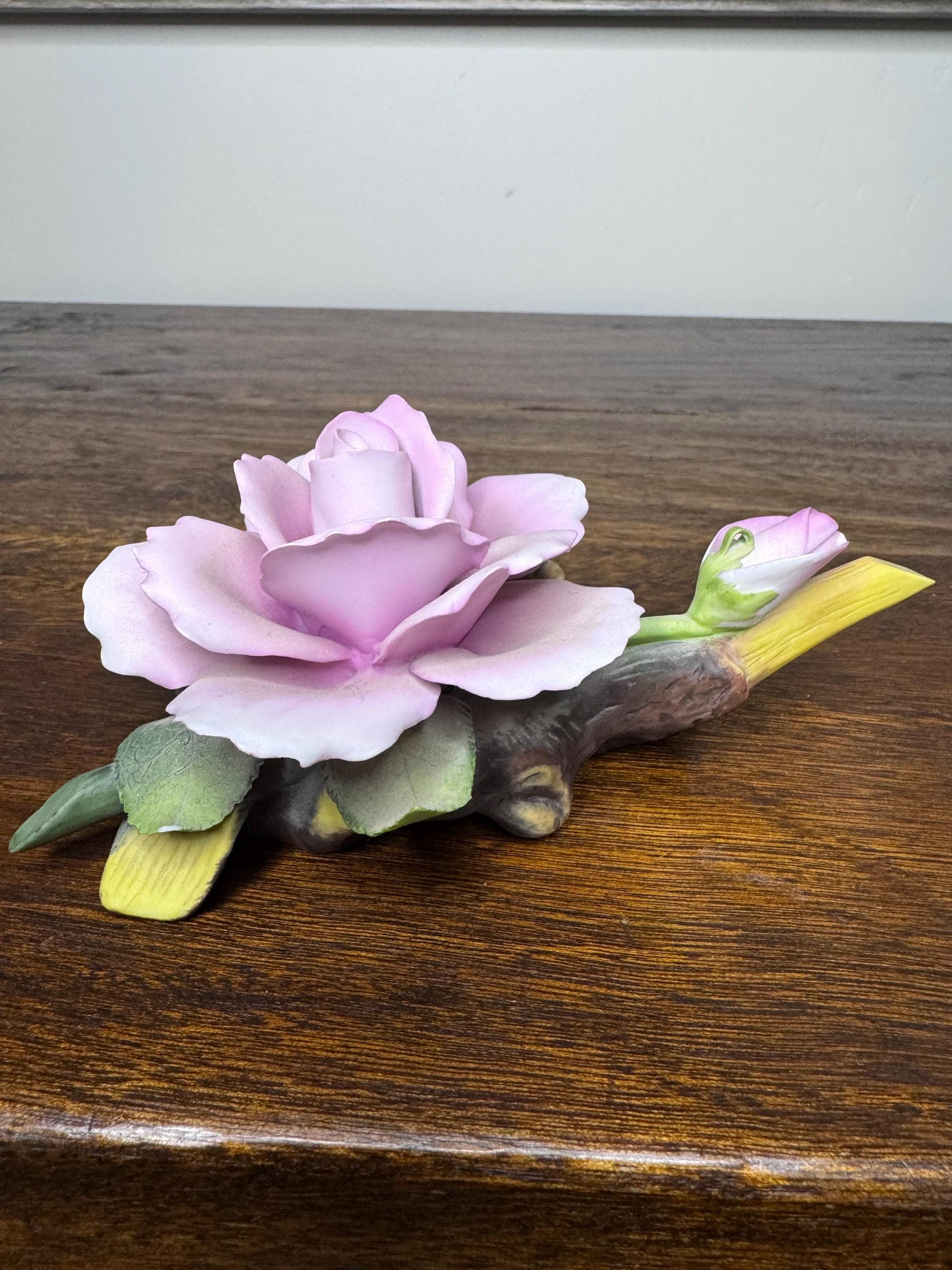 Vintage Andrea by Sadek Porcelain Rose