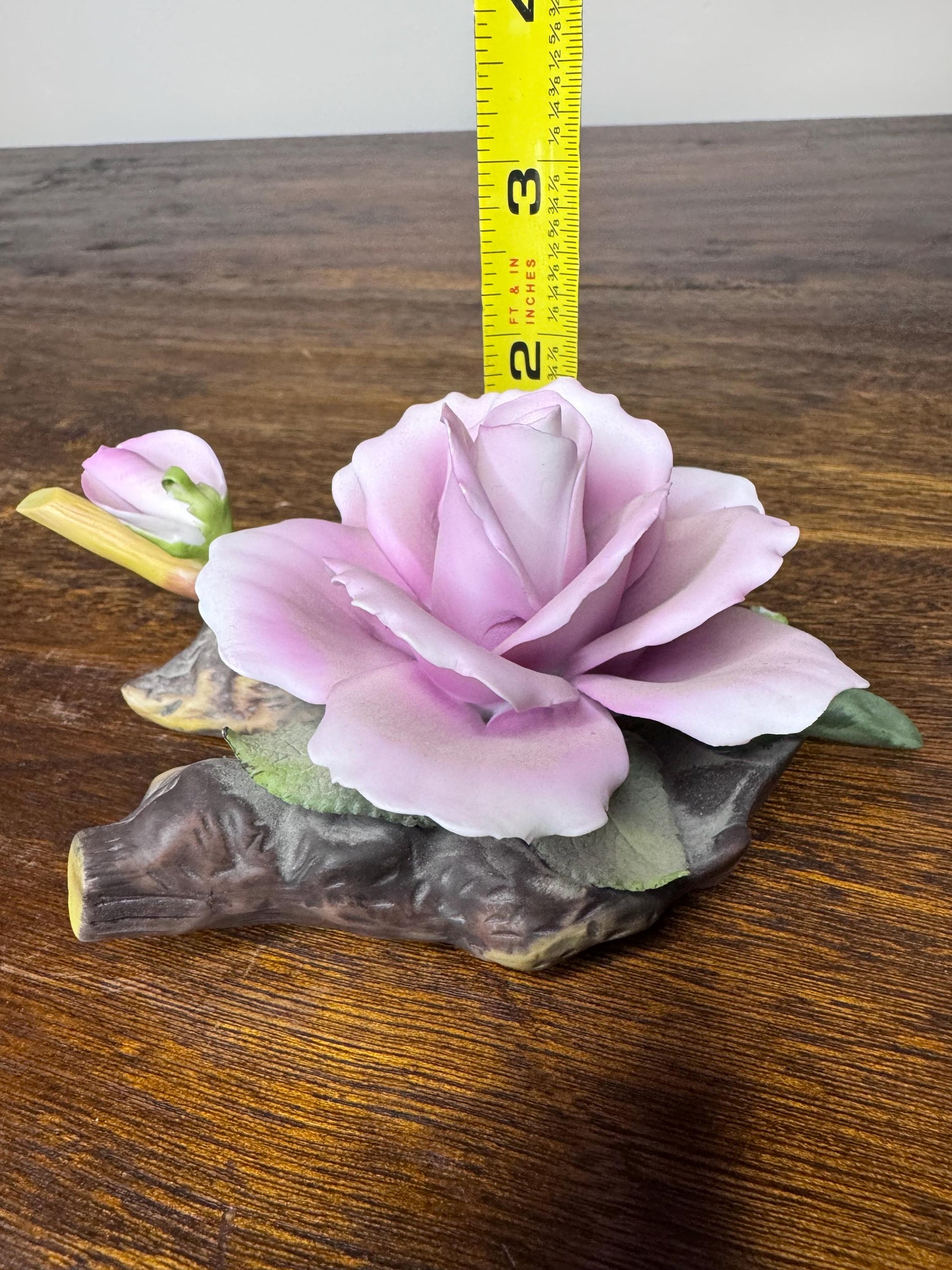 Vintage Andrea by Sadek Porcelain Rose