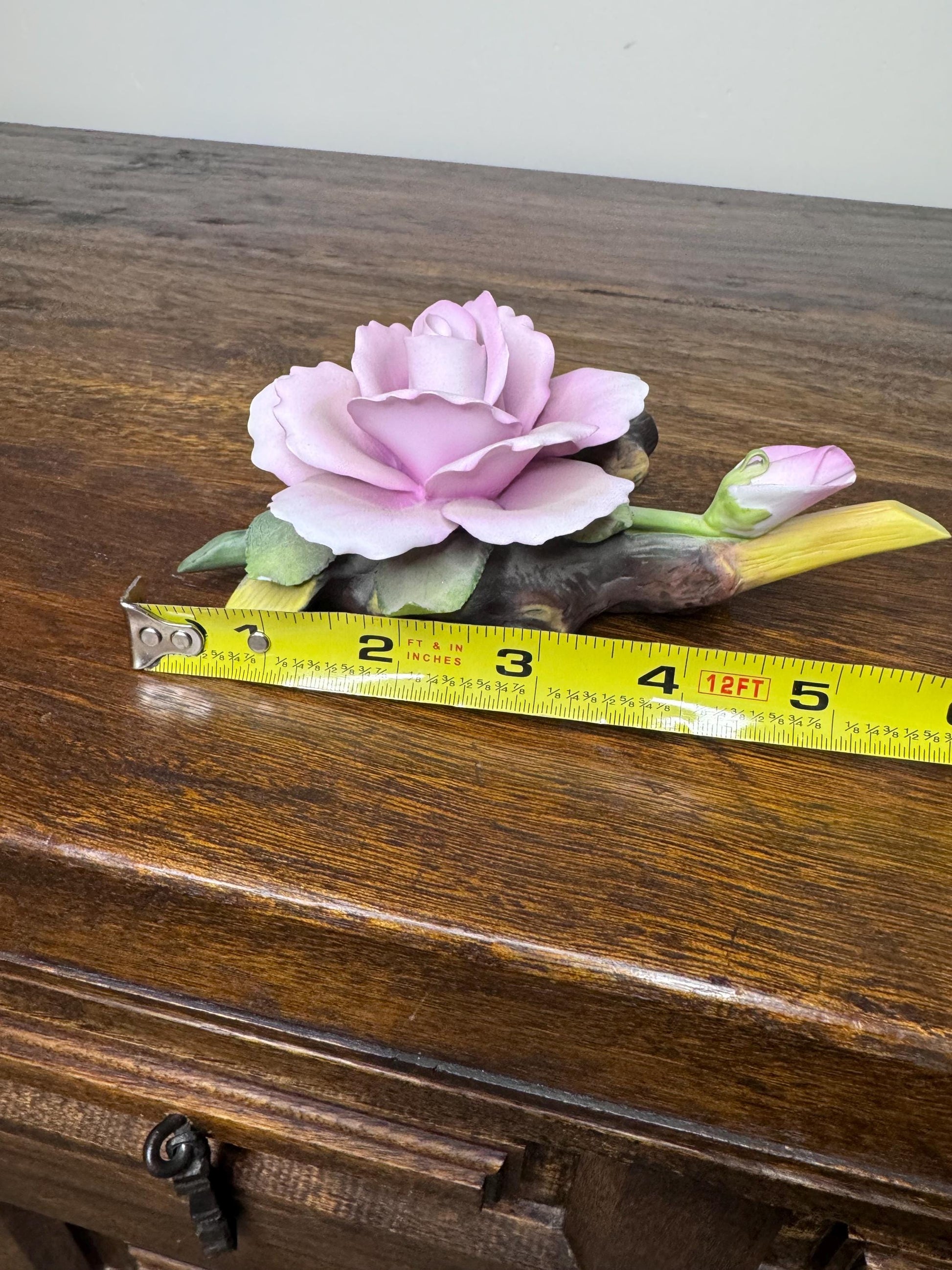 Vintage Andrea by Sadek Porcelain Rose