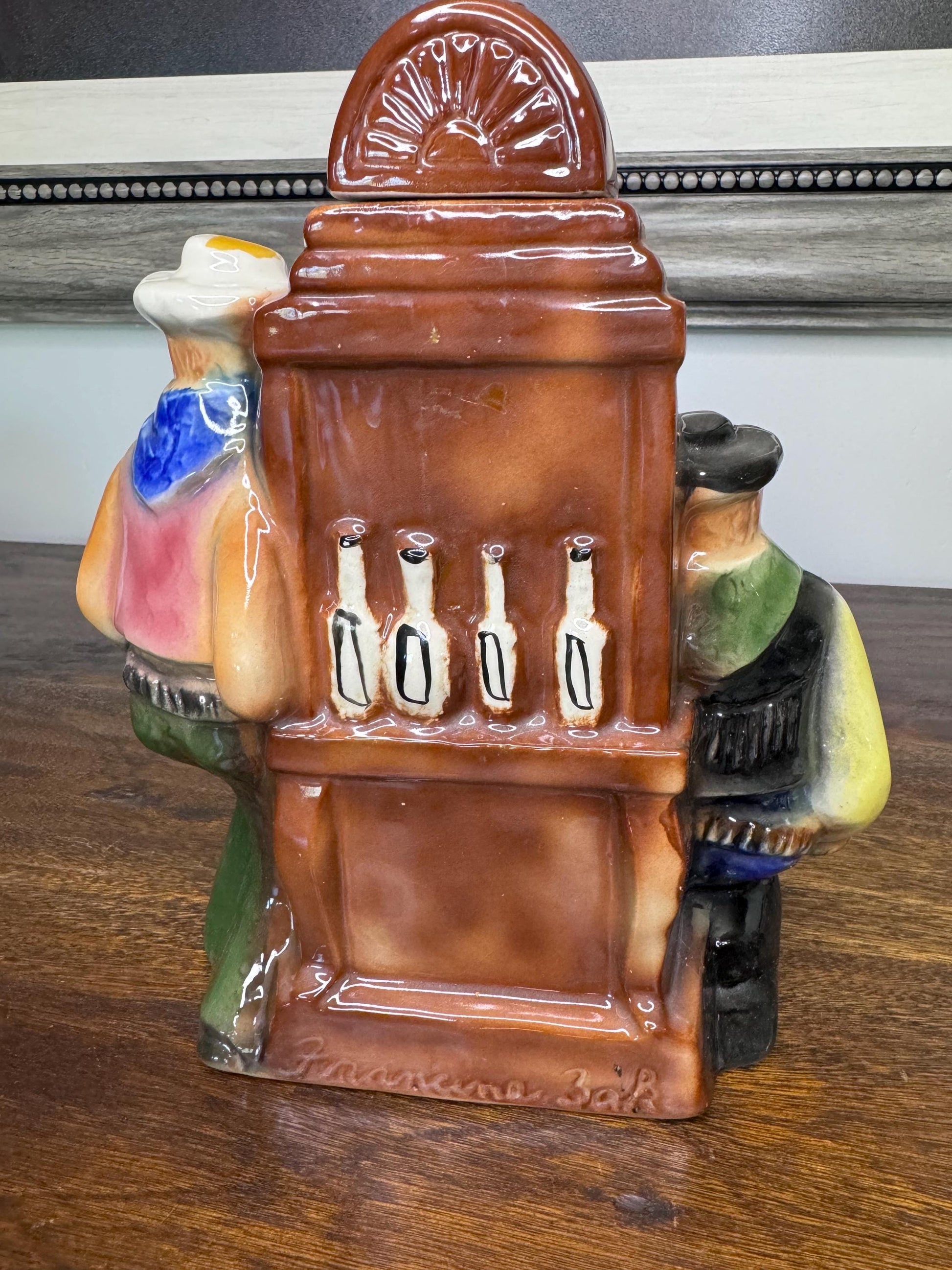 1970 Ezra Brooks Frontier Days Empty Decanter