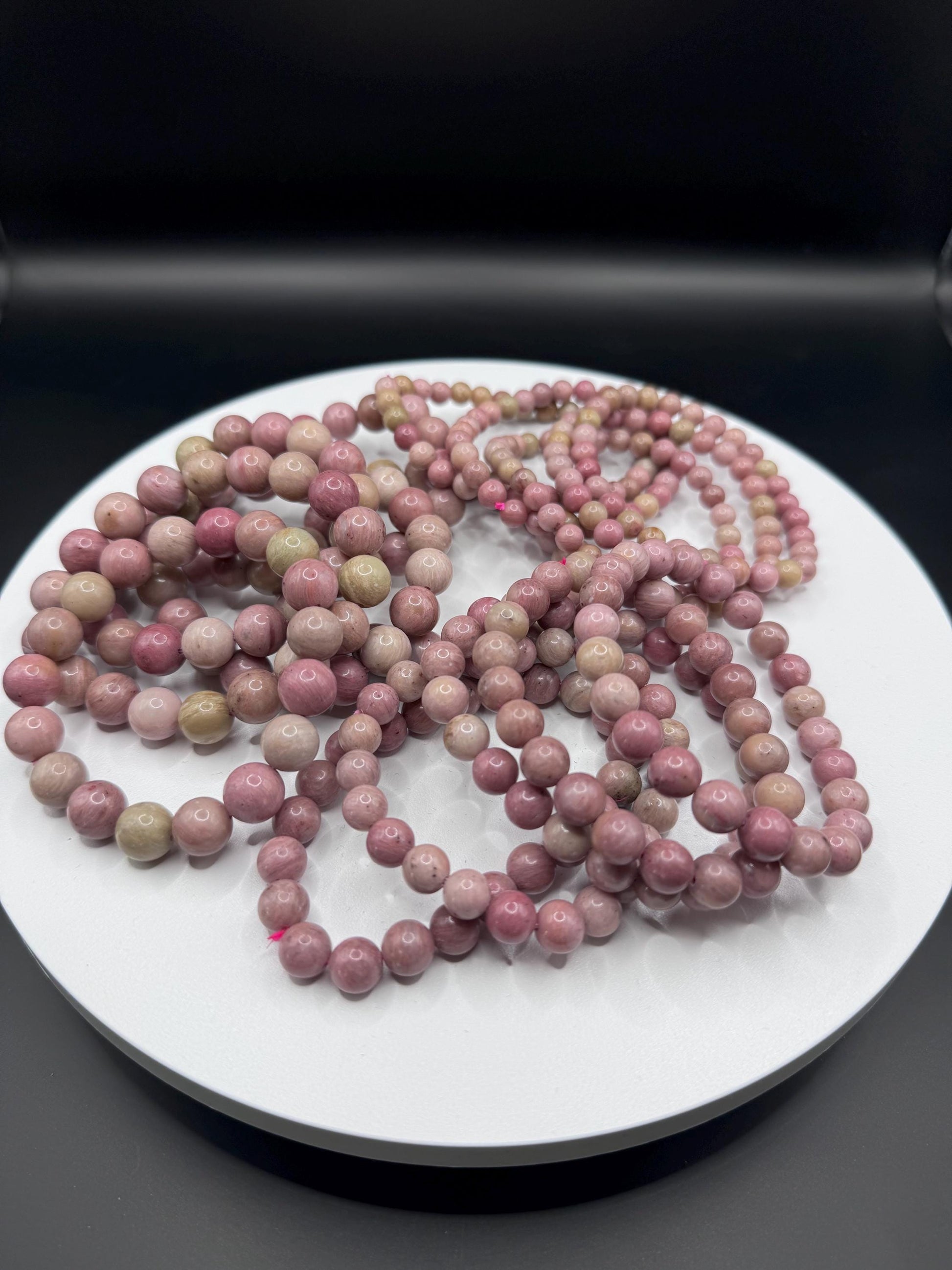 Thulite Beaded Bracelets