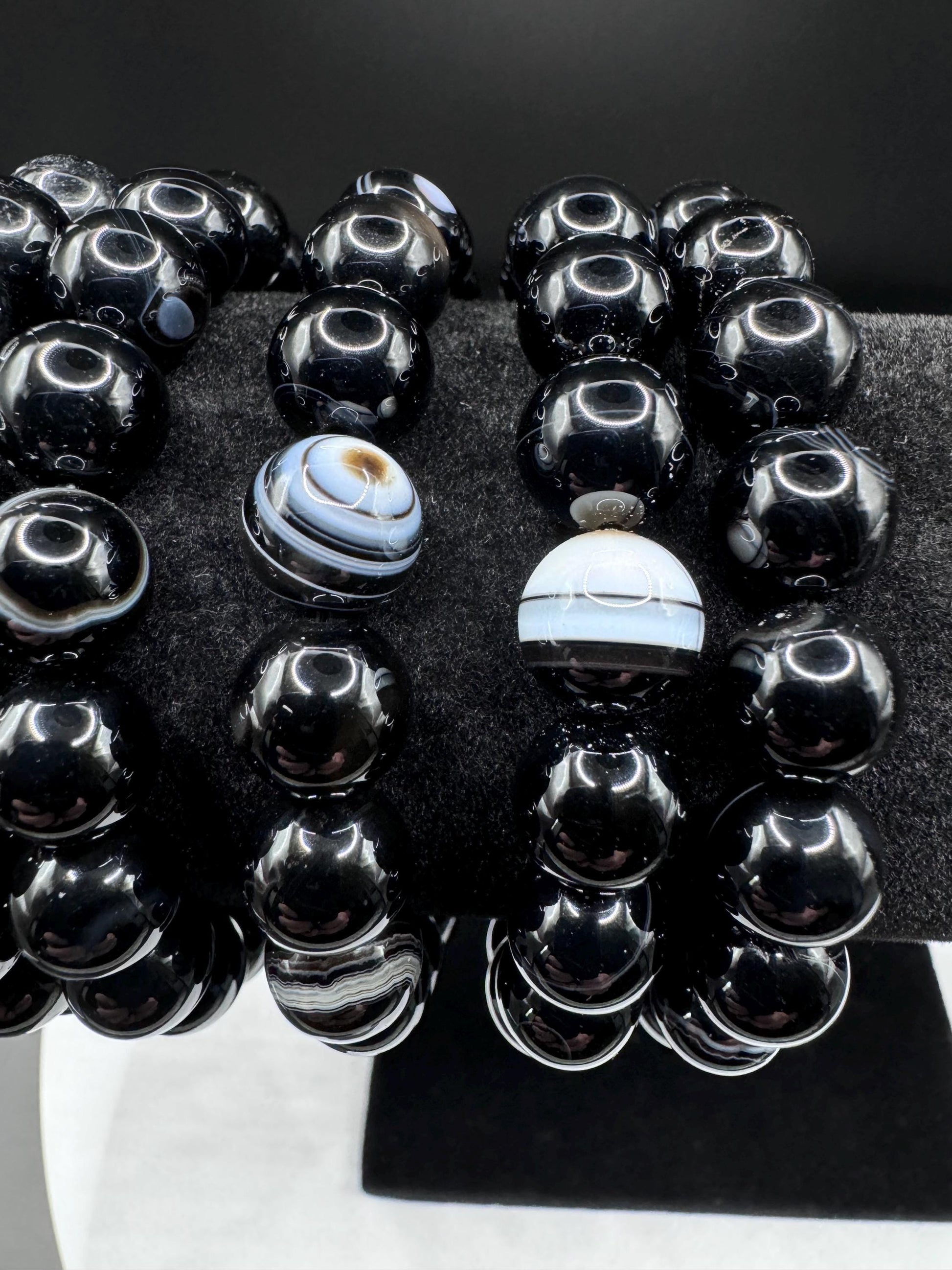 Amazing Phantom Agate Bracelets