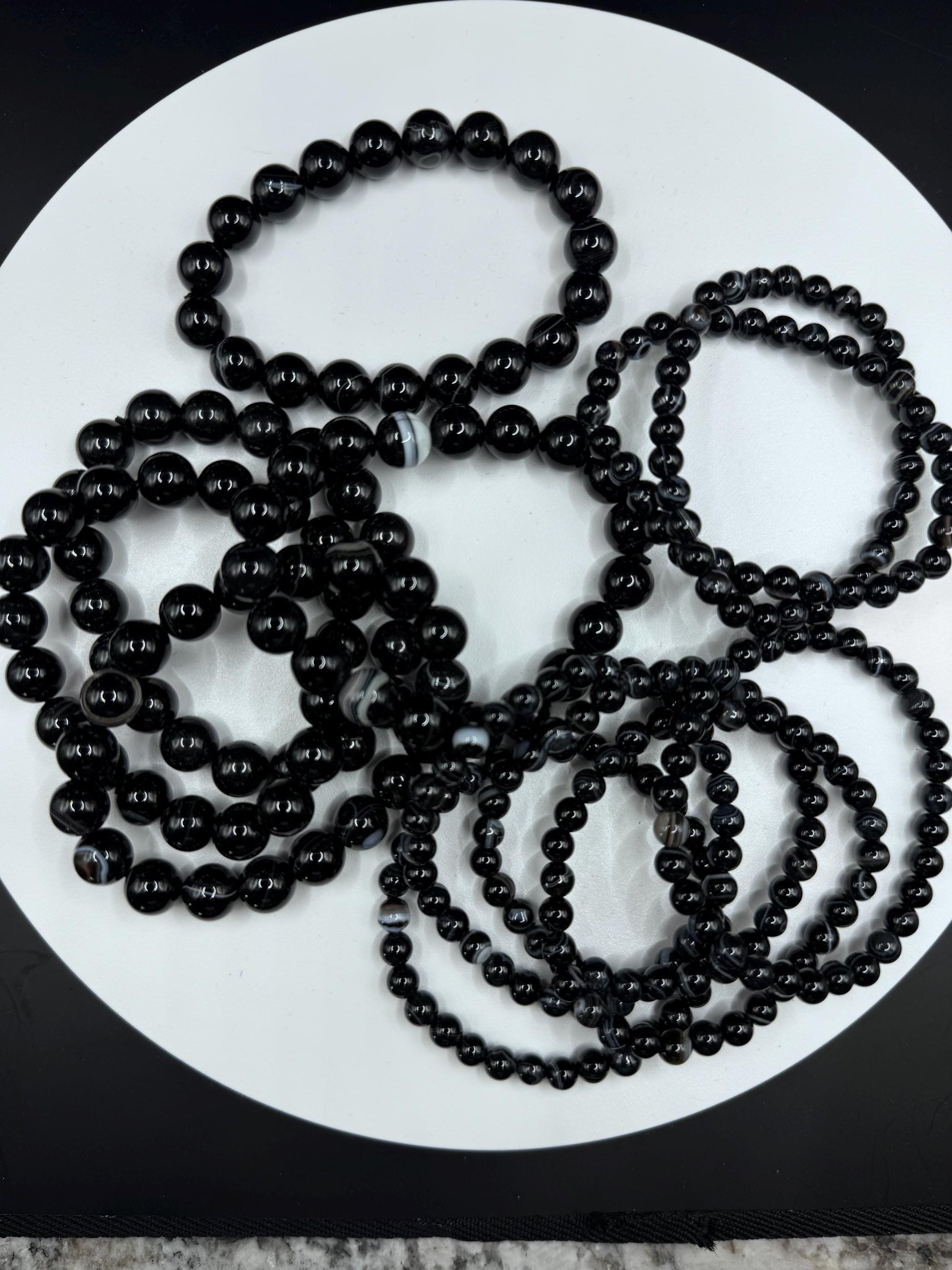 Amazing Phantom Agate Bracelets