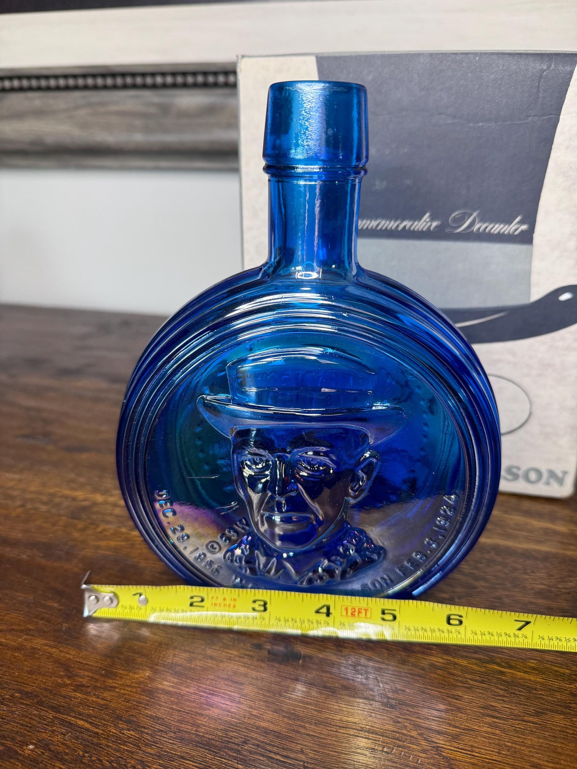 1969 Wheaton Glass 1st Ed Woodrow Wilson Commemorative Decanter