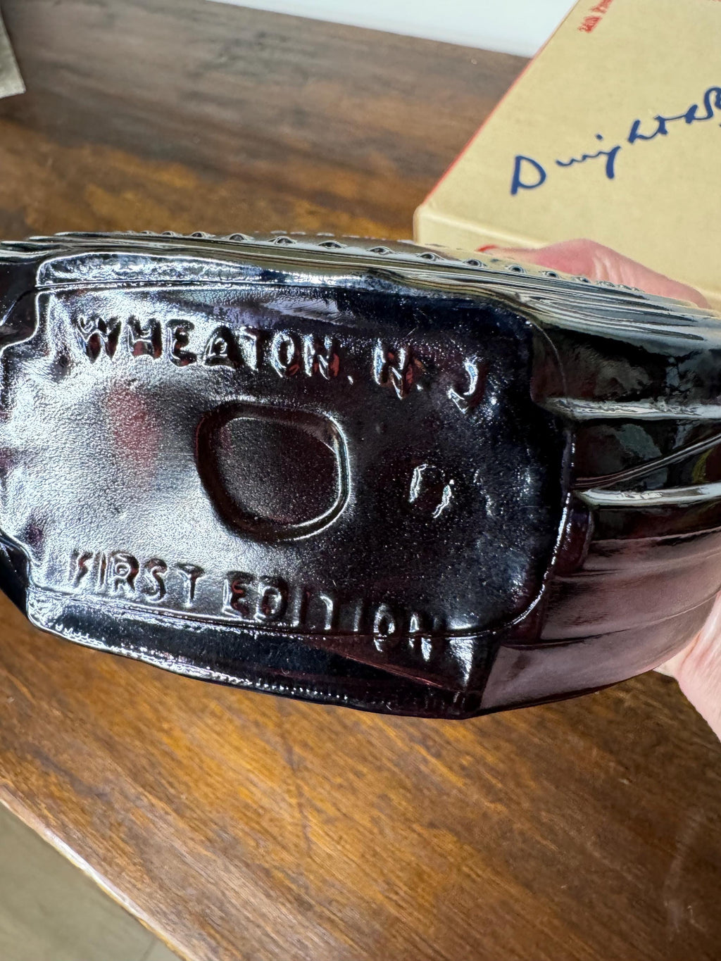 Wheaton Glass First Edition Dwight “Ike” Eisenhower Commemorative Decanter