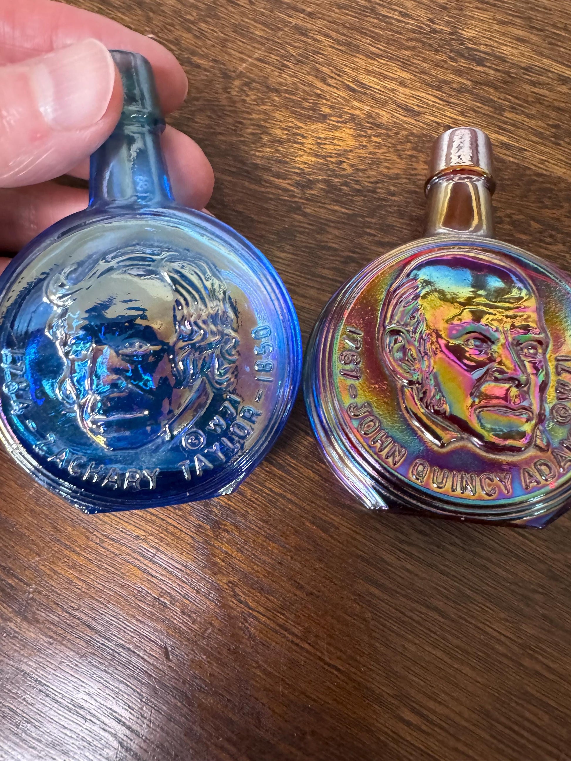 Vintage Mini Wheaton Glass Presidential Commemorative Bottles- Choice or Set