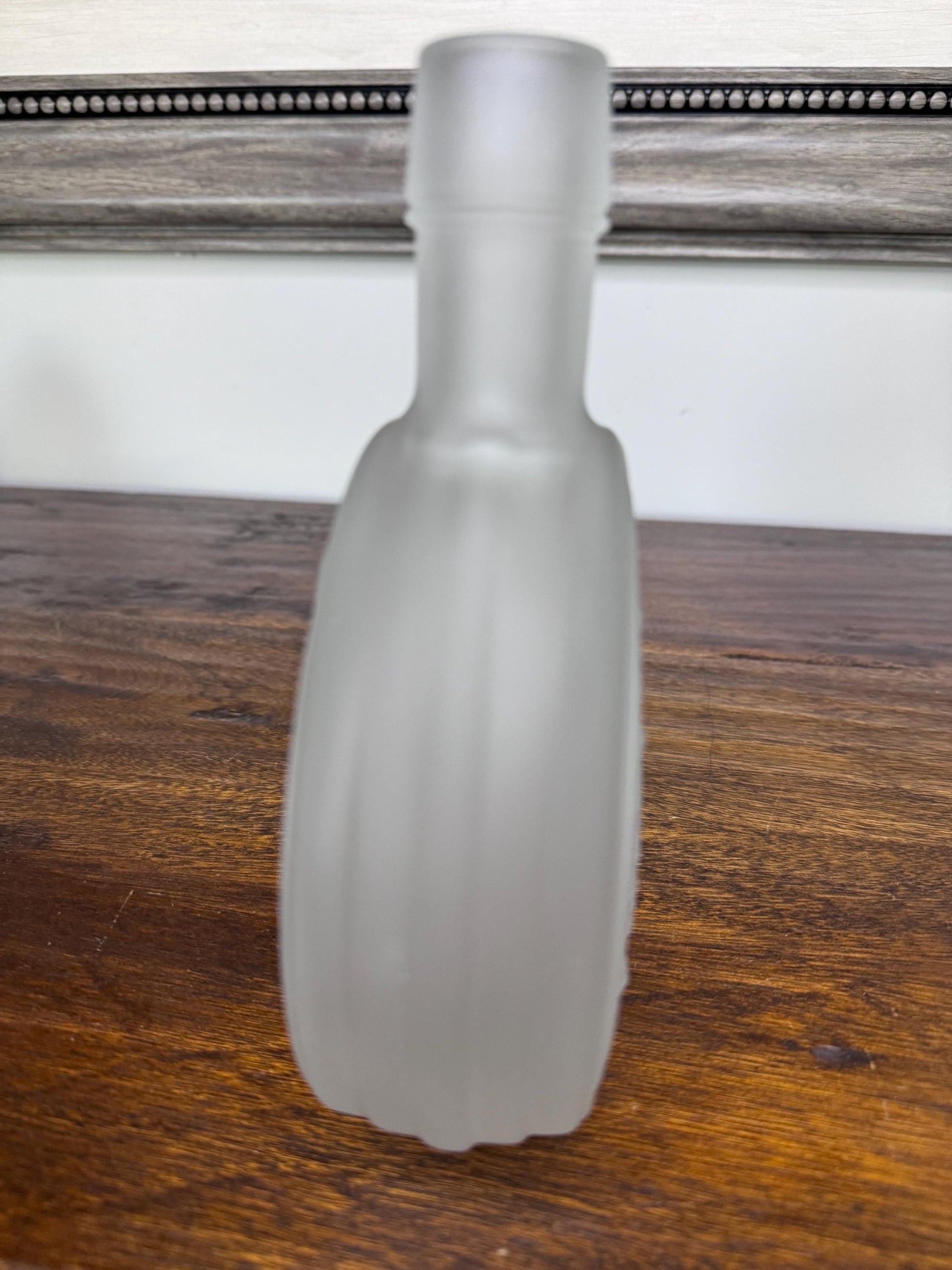 Vintage Frosted Wheaton Glass George Washington Commemorative Bottle- READ FULL DESCRIPTION