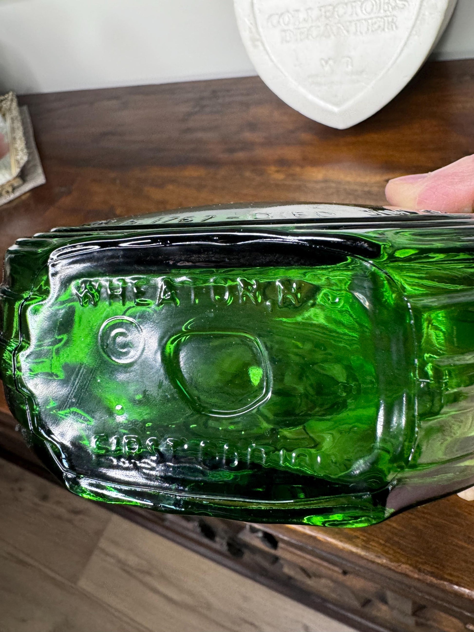 Vintage Wheaton Glass US President Series Andrew Jackson 1 ST Edition Decanter with Original Box