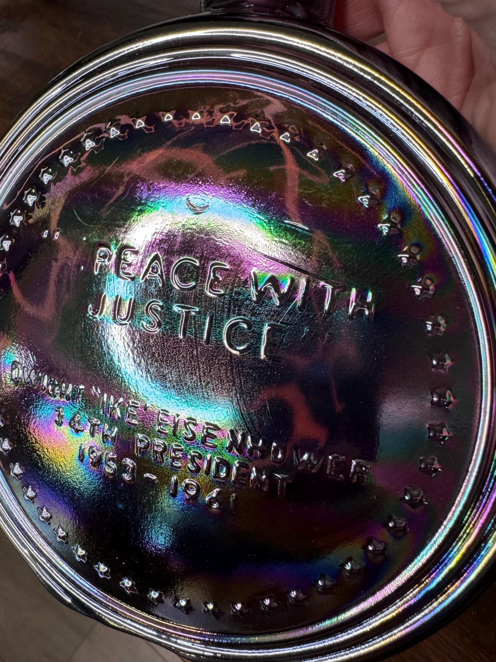 Wheaton Glass First Edition Dwight “Ike” Eisenhower Commemorative Decanter