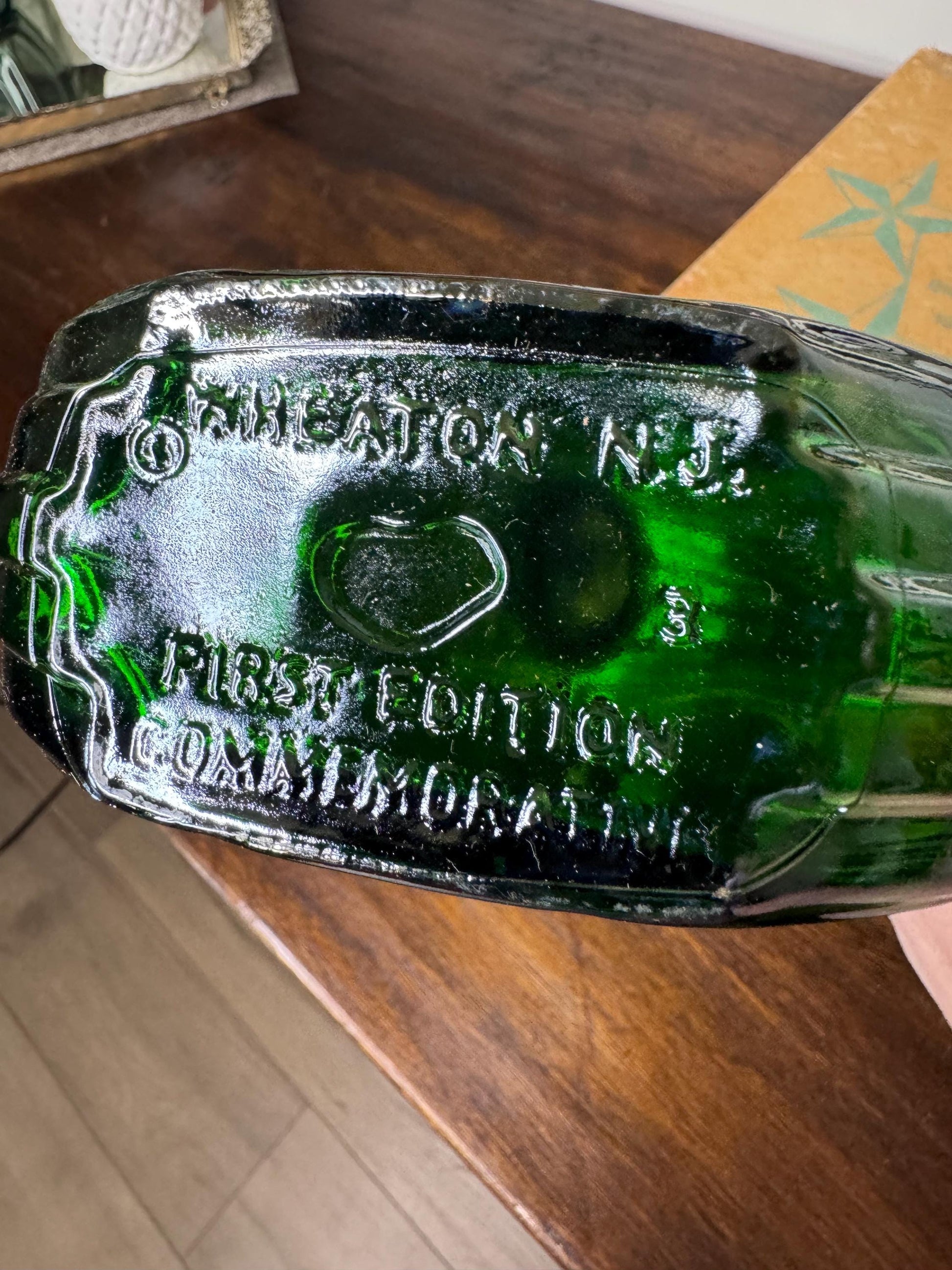 Wheaton Glass First Edition Dwight Eisenhower Commemorative Decanter with Original Box