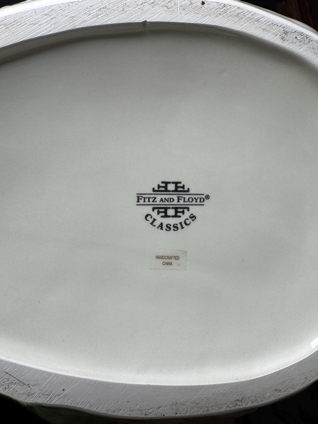 Vintage Fitz and Floyd Tulip Swan Tureen. NO LADEL