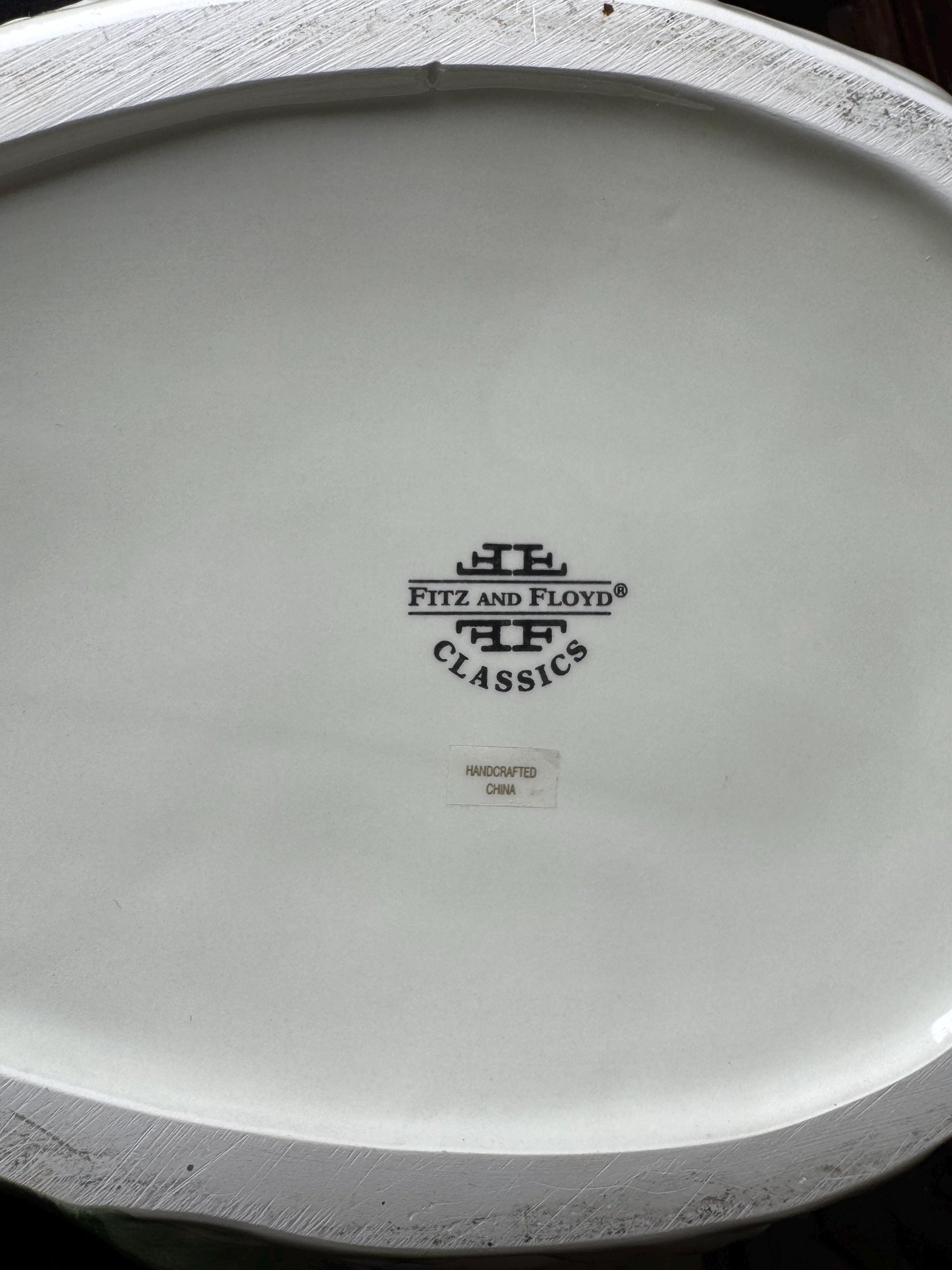 Vintage Fitz and Floyd Tulip Swan Tureen. NO LADEL