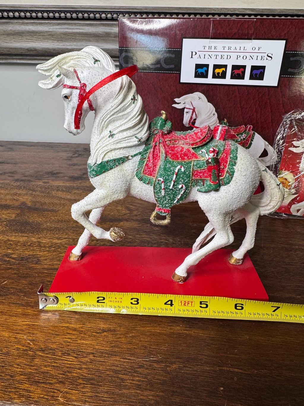 1st Edition Trail of Painted Ponies “Santa’s Stallion” with Original Box