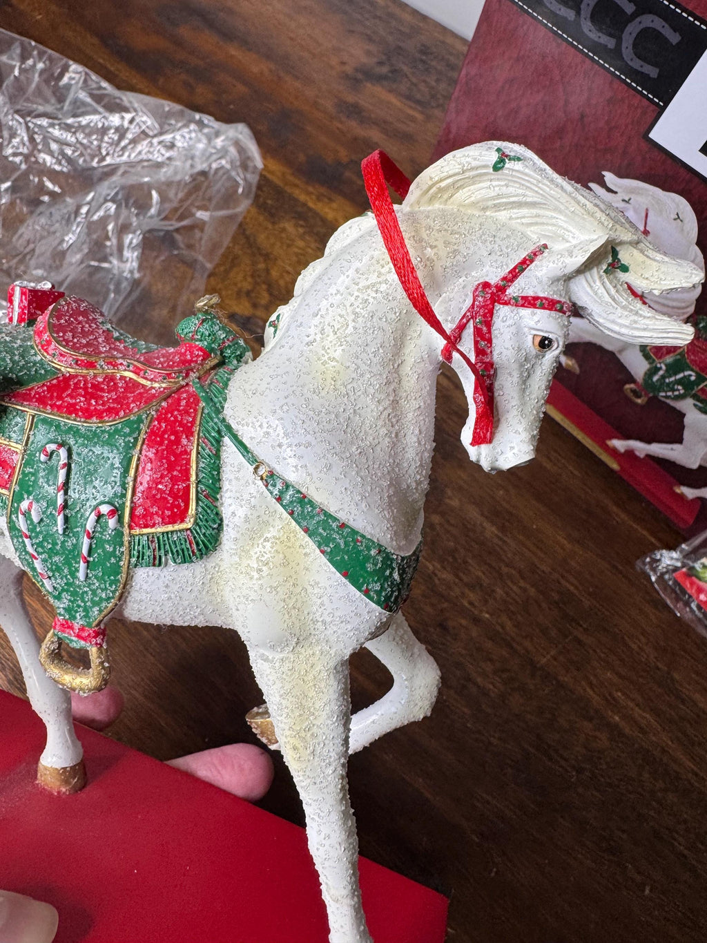 1st Edition Trail of Painted Ponies “Santa’s Stallion” with Original Box
