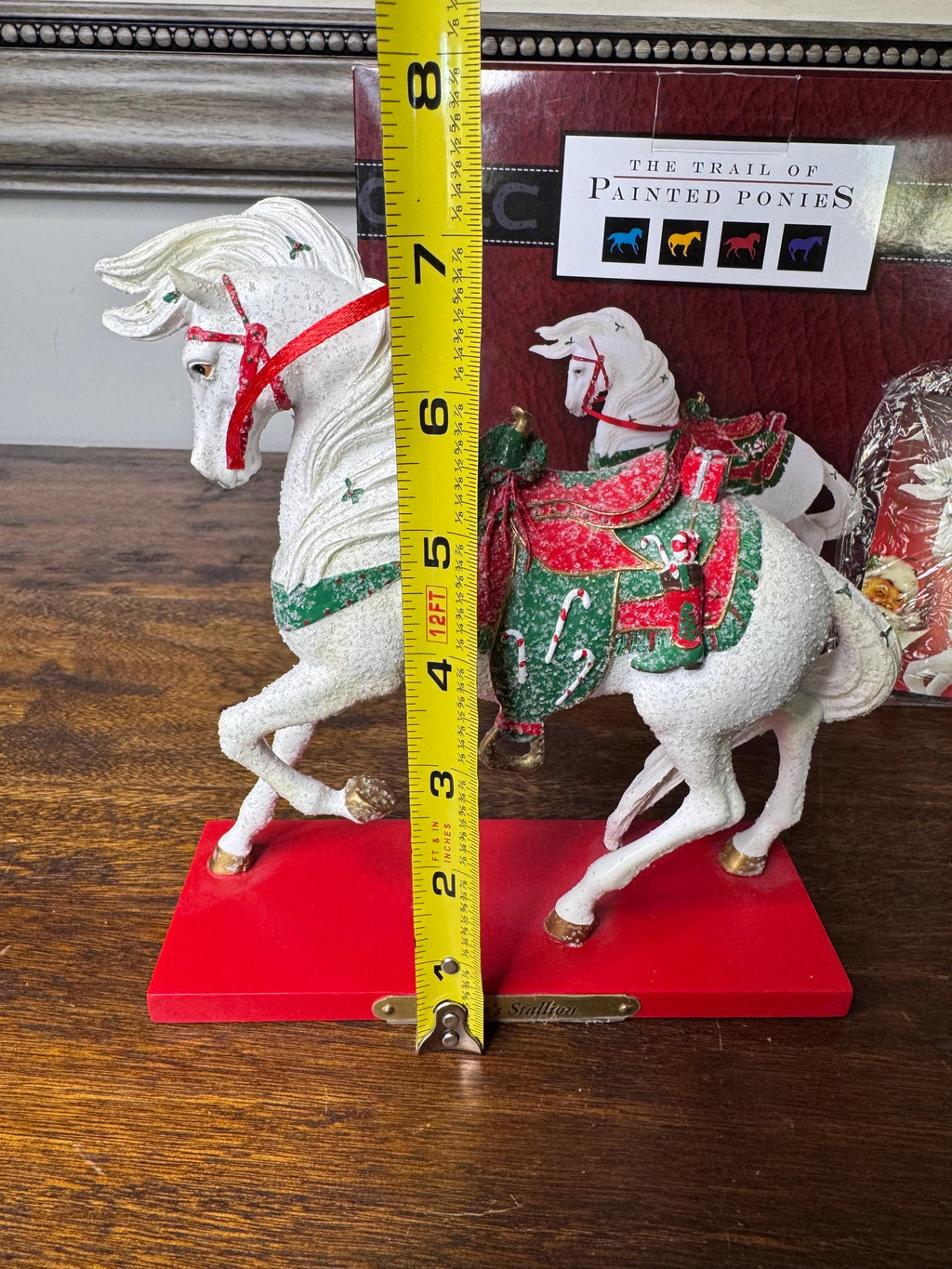 1st Edition Trail of Painted Ponies “Santa’s Stallion” with Original Box