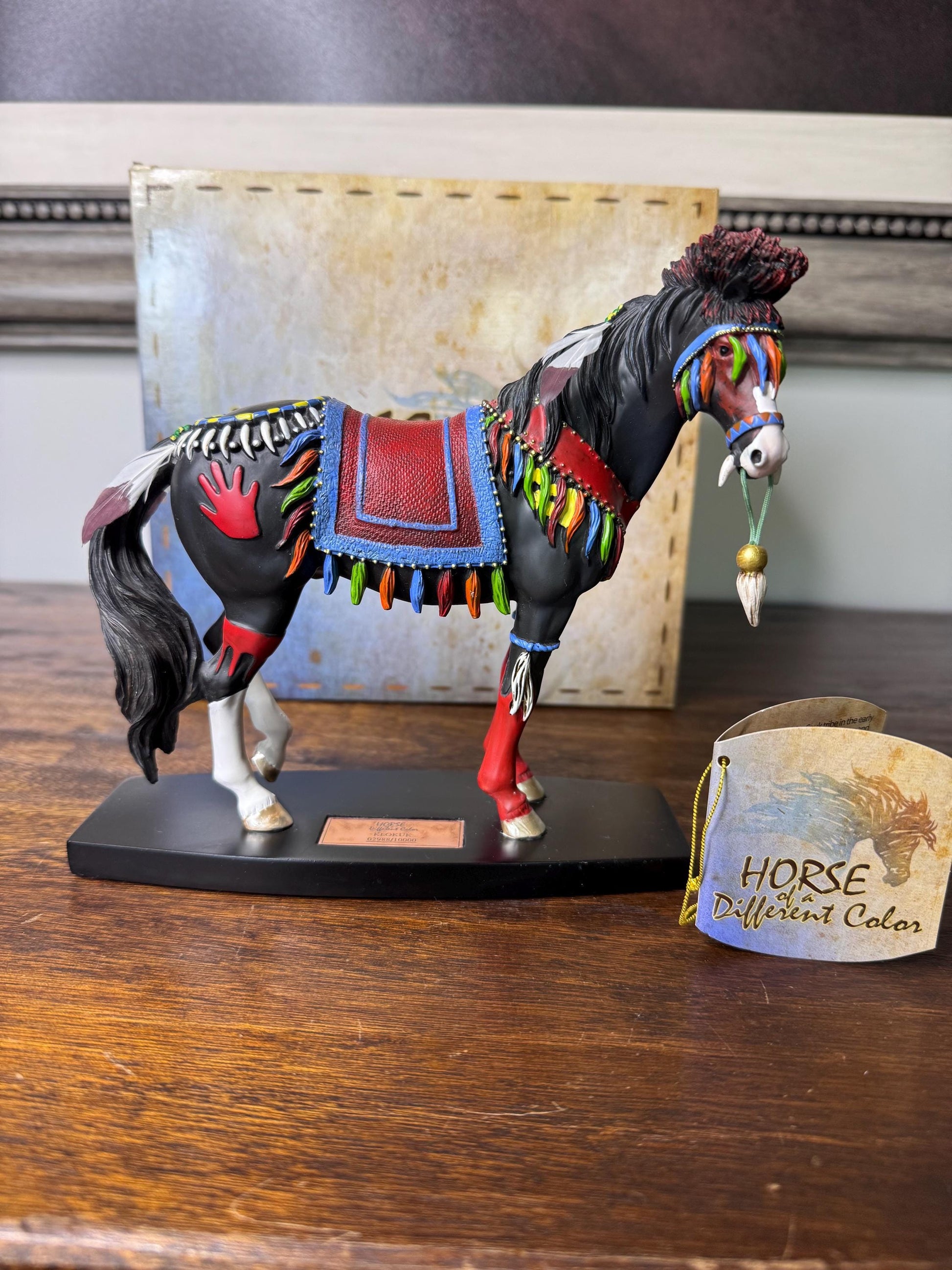 Westland Giftware Horse of a Different Color “ Keokuk” w/ Original Box