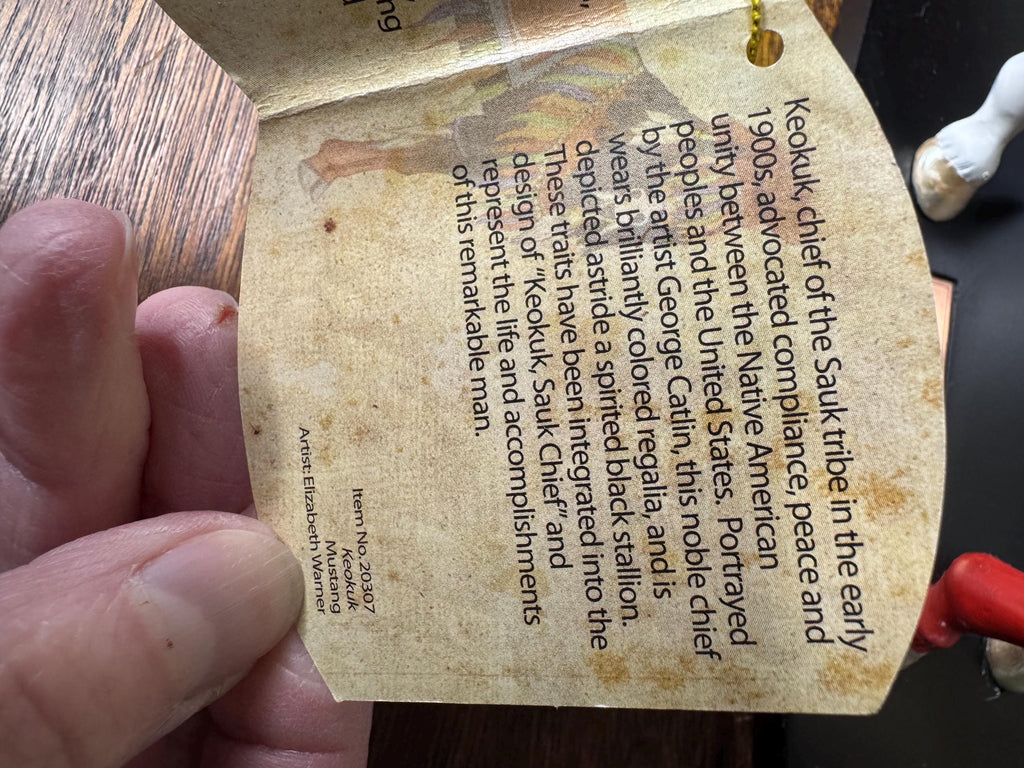 Westland Giftware Horse of a Different Color “ Keokuk” w/ Original Box