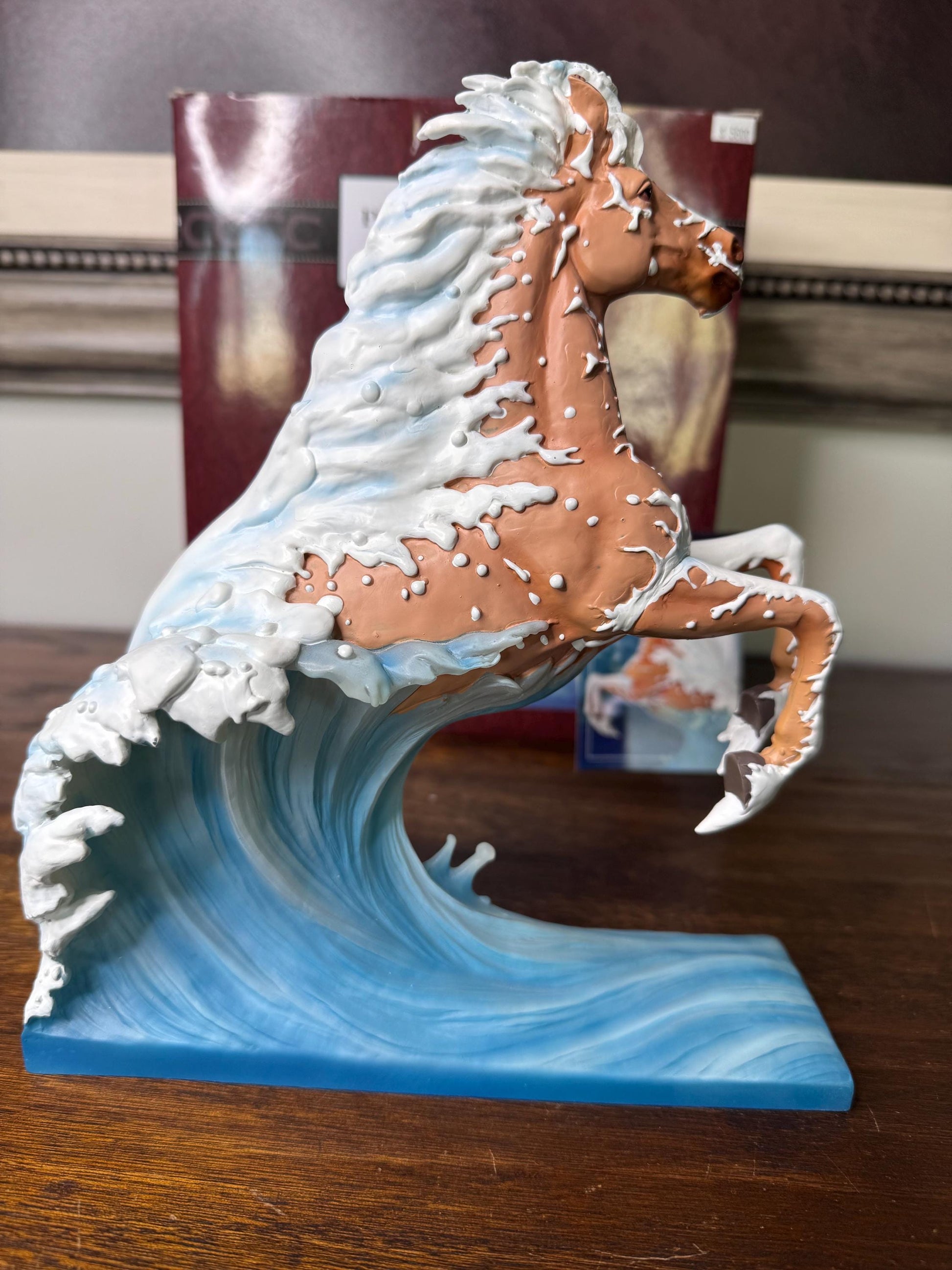 1st Edition/ Low Number Trail of Painted Ponies “Stormy” w/ Original Box