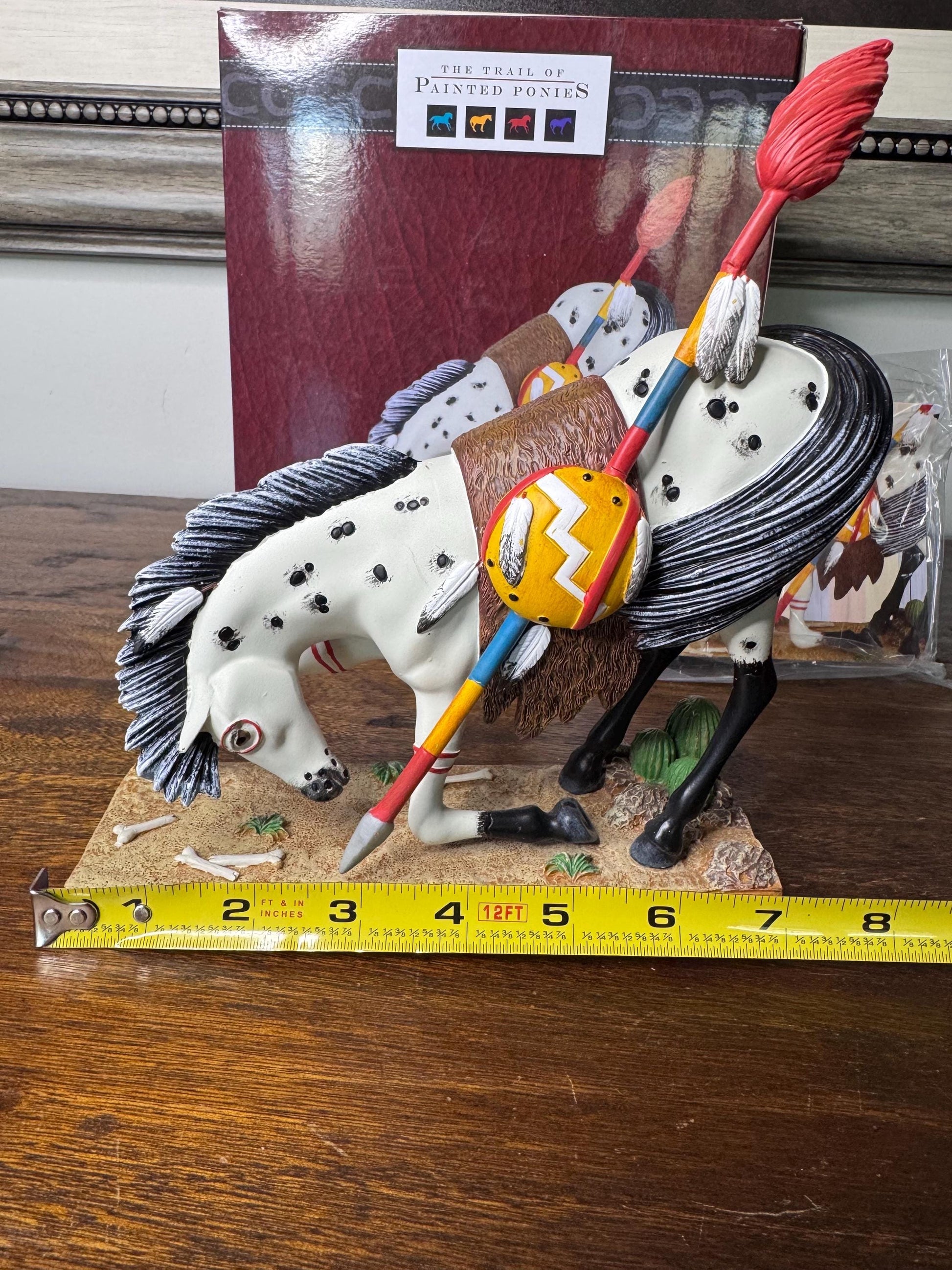 1st Edition/ Low Number Trail of Painted Ponies “ Trails End” w/ Original Box PLEASE READ DESCRIPTION