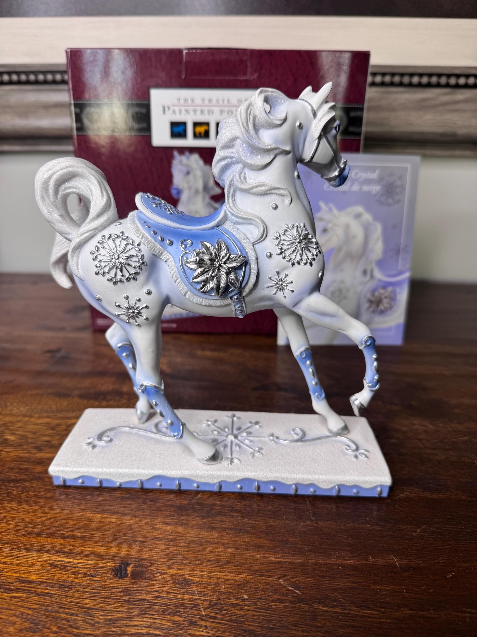 1st Edition Trail of Painted Ponies “Snow Crystal” w/ Original Box