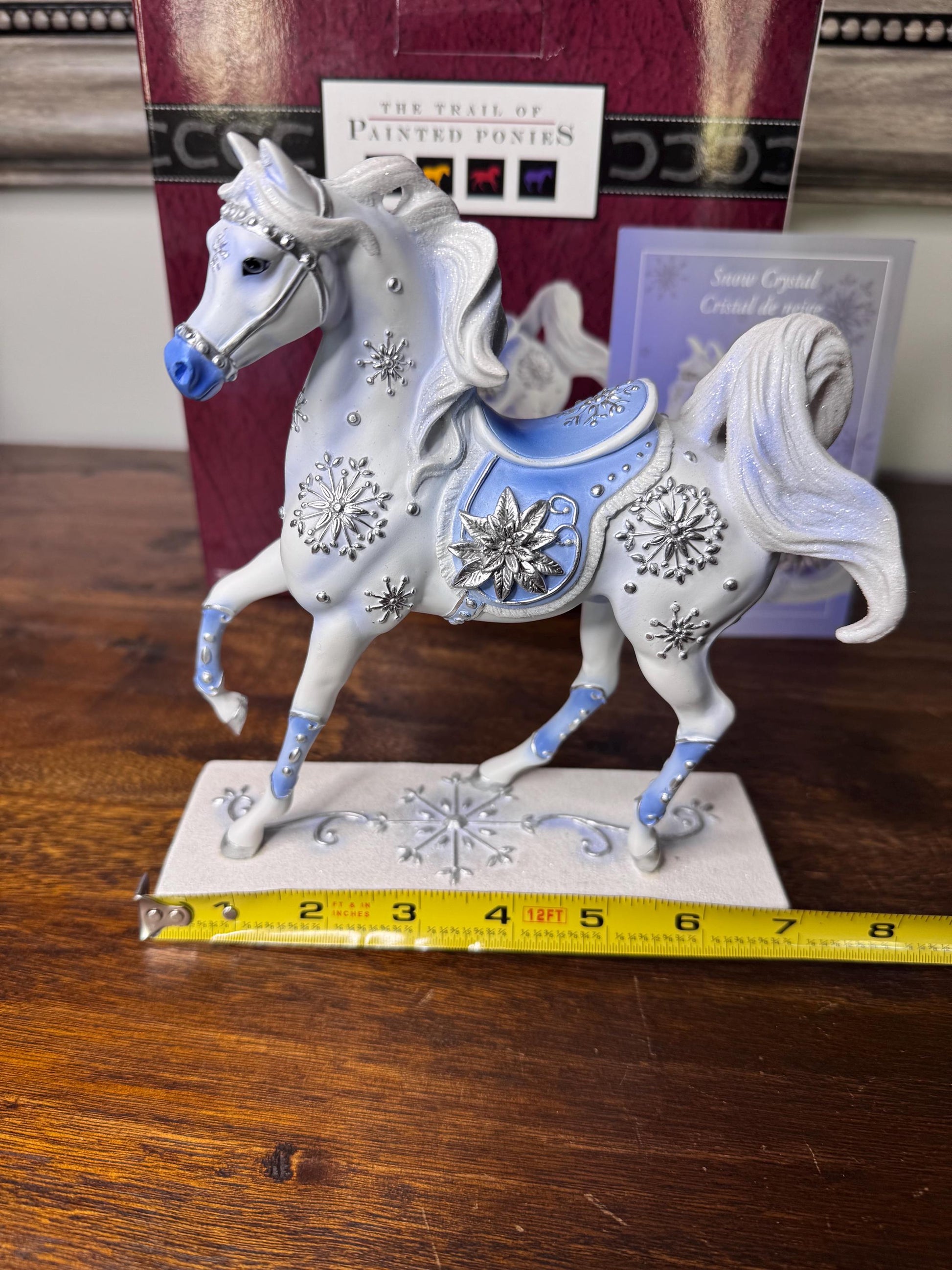 1st Edition Trail of Painted Ponies “Snow Crystal” w/ Original Box