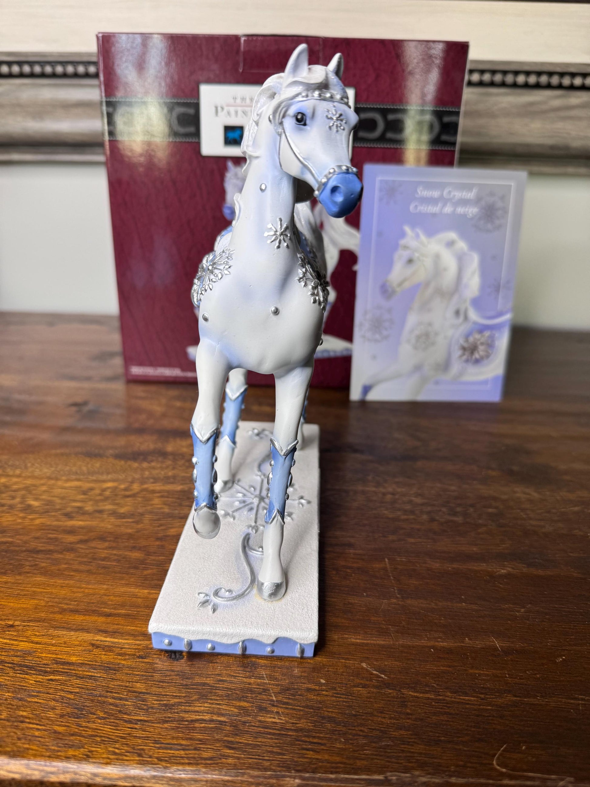 1st Edition Trail of Painted Ponies “Snow Crystal” w/ Original Box