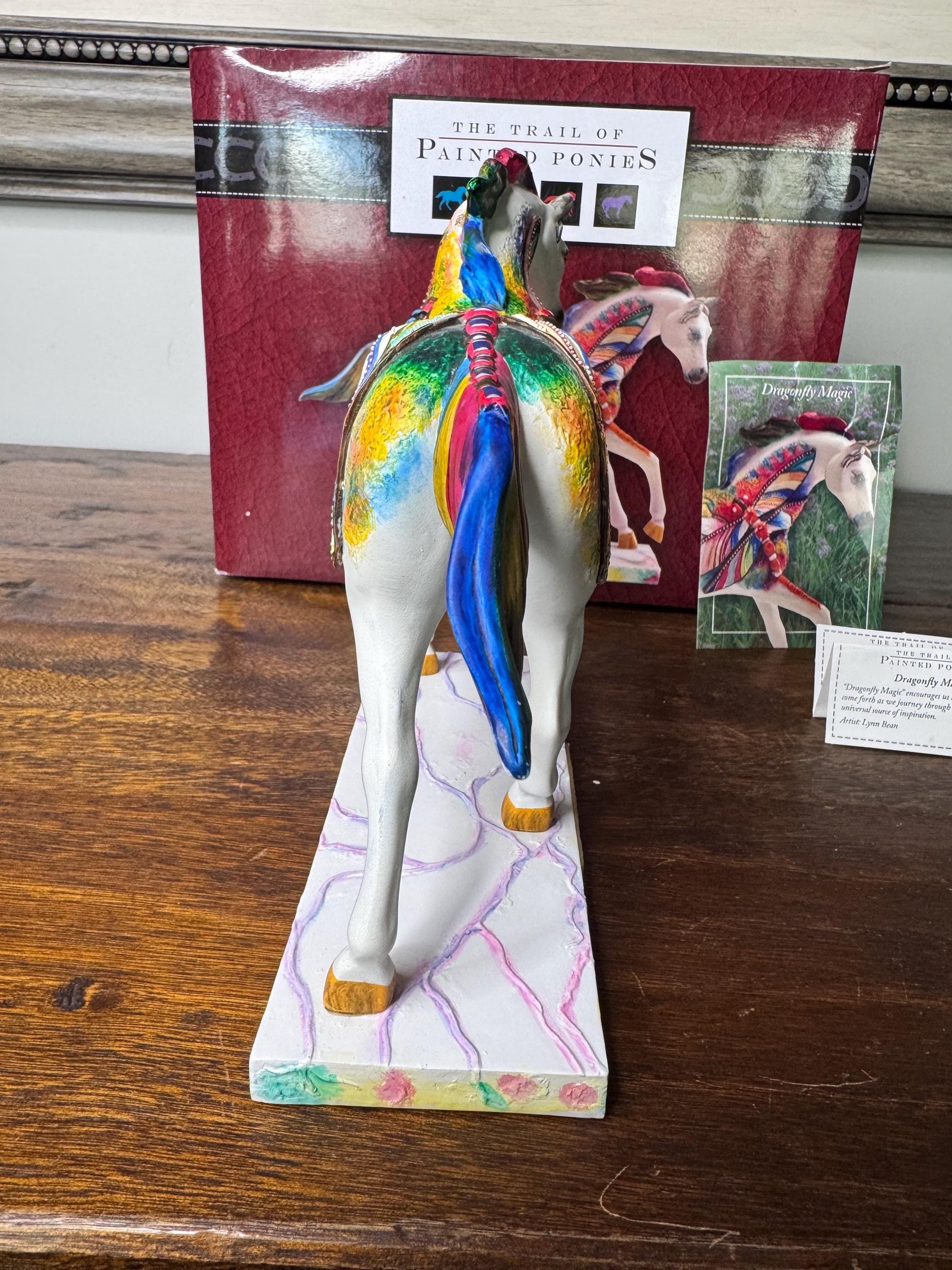 1st Edition Trail of Painted Ponies “Dragonfly Magic” w/ Original Box