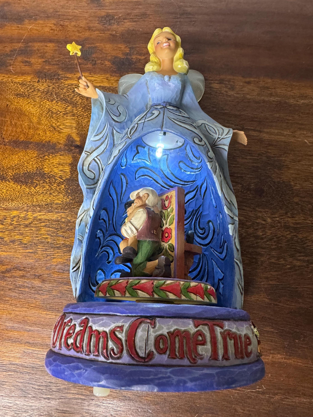 Jim Shore Disney “Dreams Come True” Pinocchio Musical Figurine