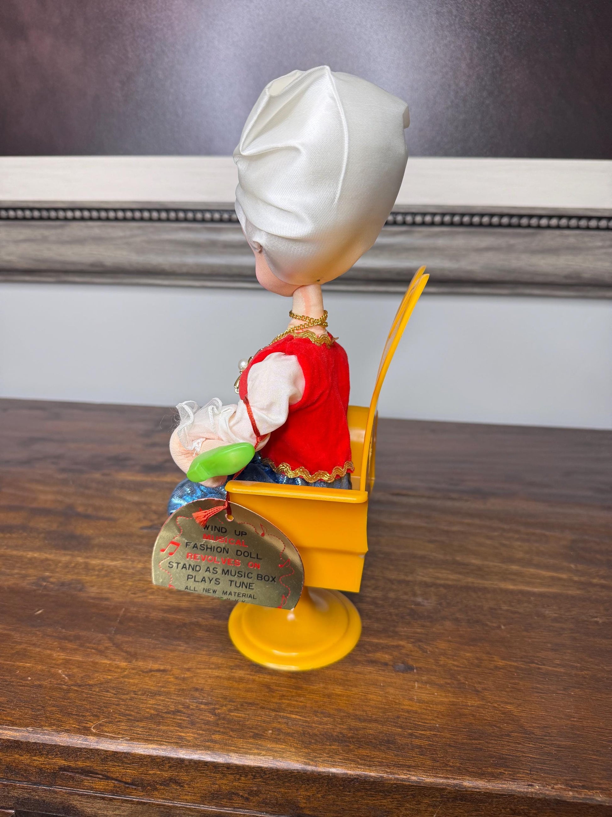Rare 1960’s Senpo Japanese Musical Fashion Doll