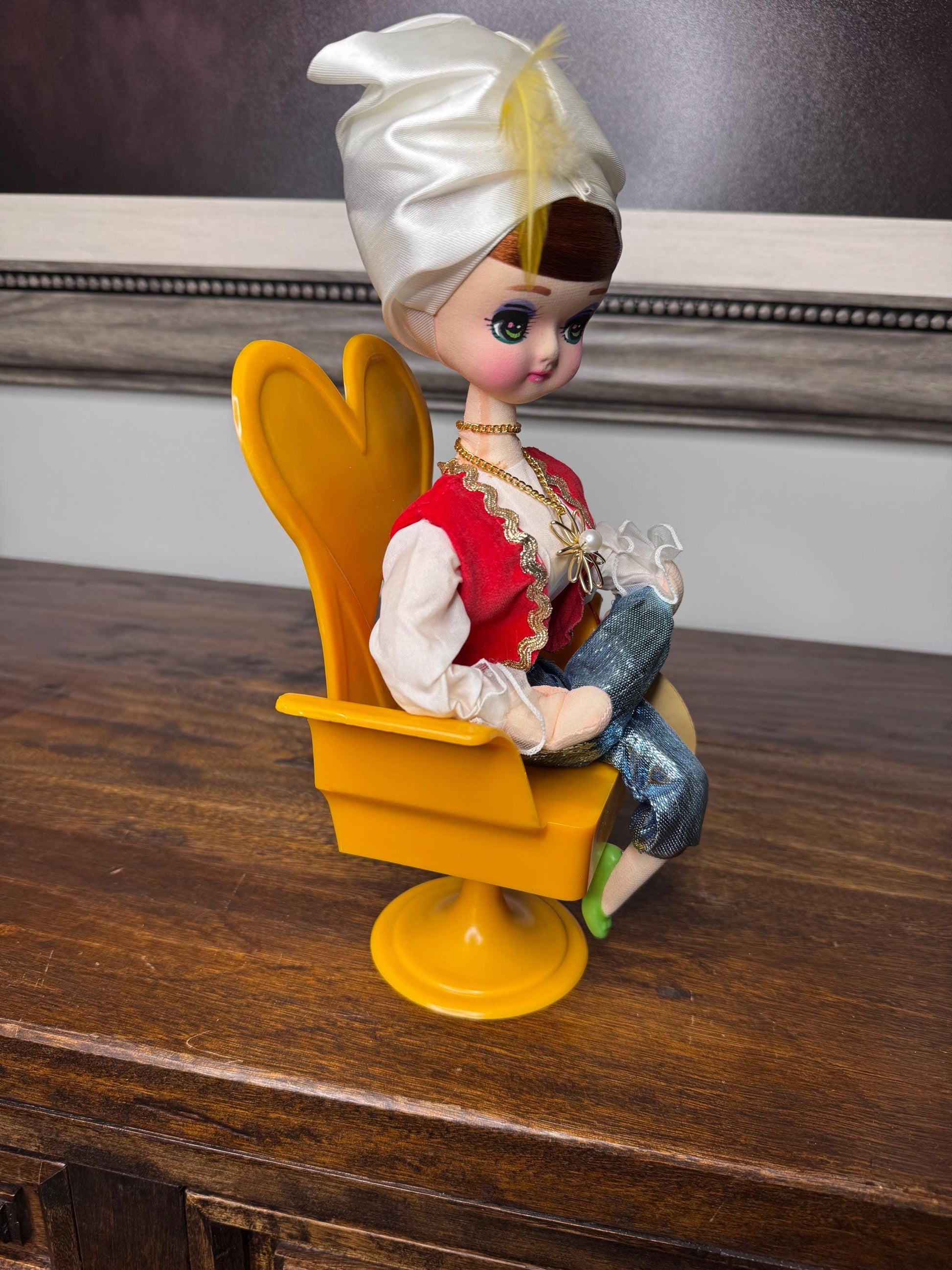 Rare 1960’s Senpo Japanese Musical Fashion Doll