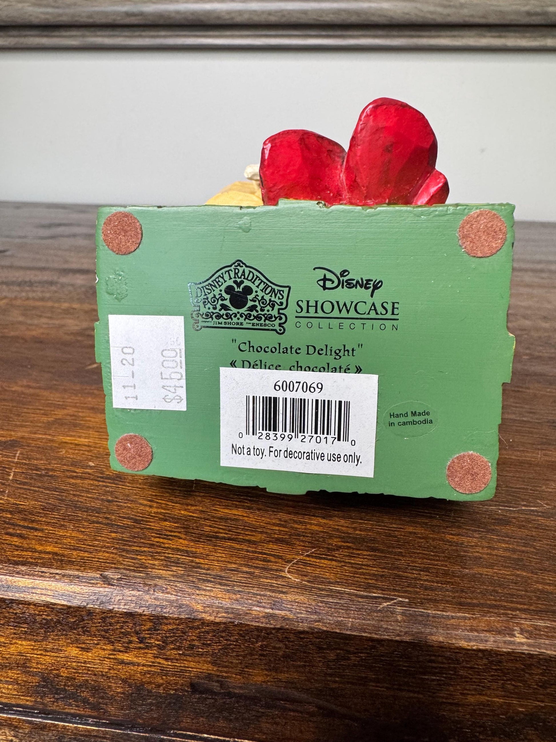 Enesco Disney Showcase Minnie Mouse “Chocolate Delight” w/ Orginal Box