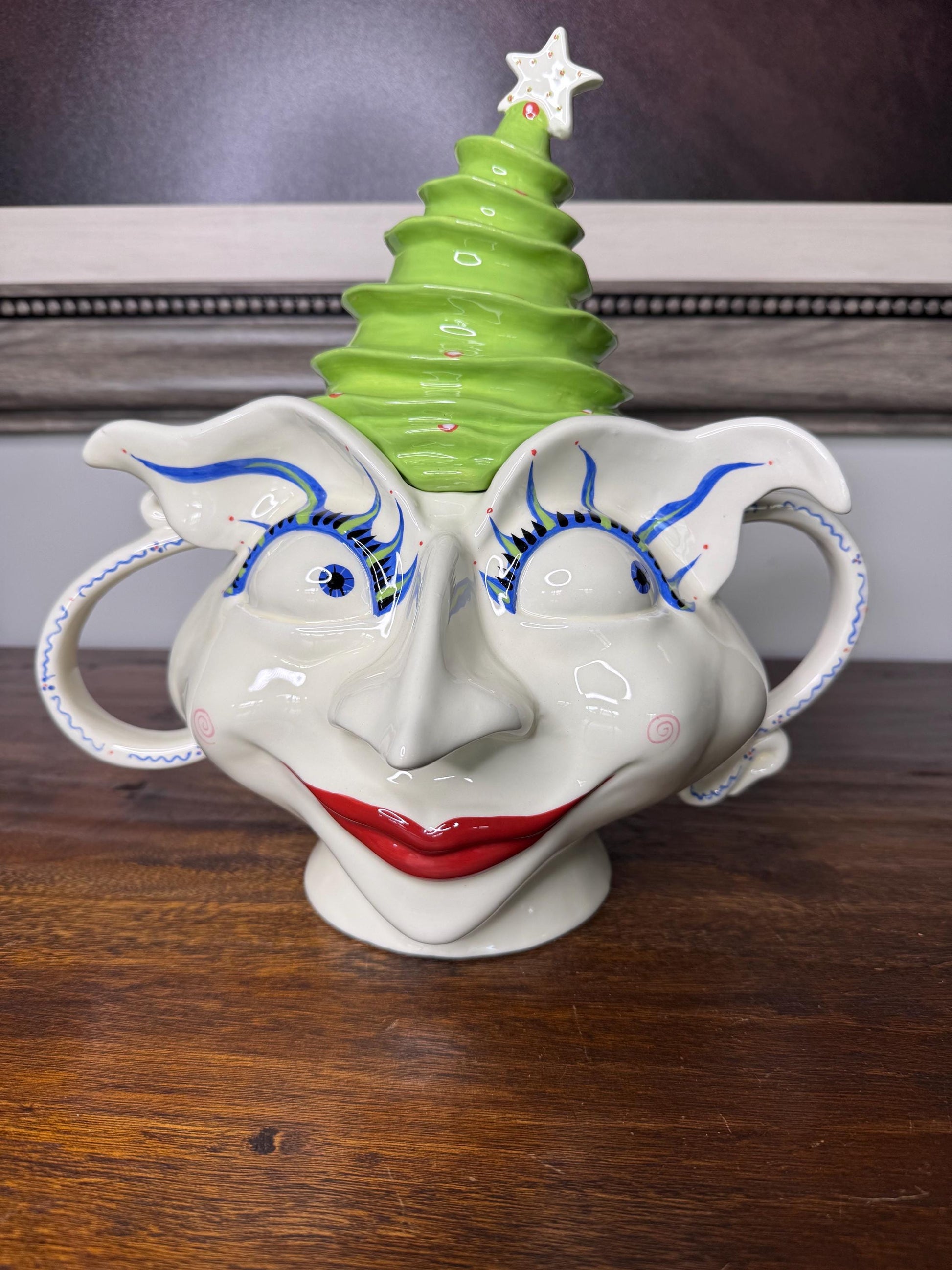 Unique Mark Switzer Silvestri Christmas Cookie Jar