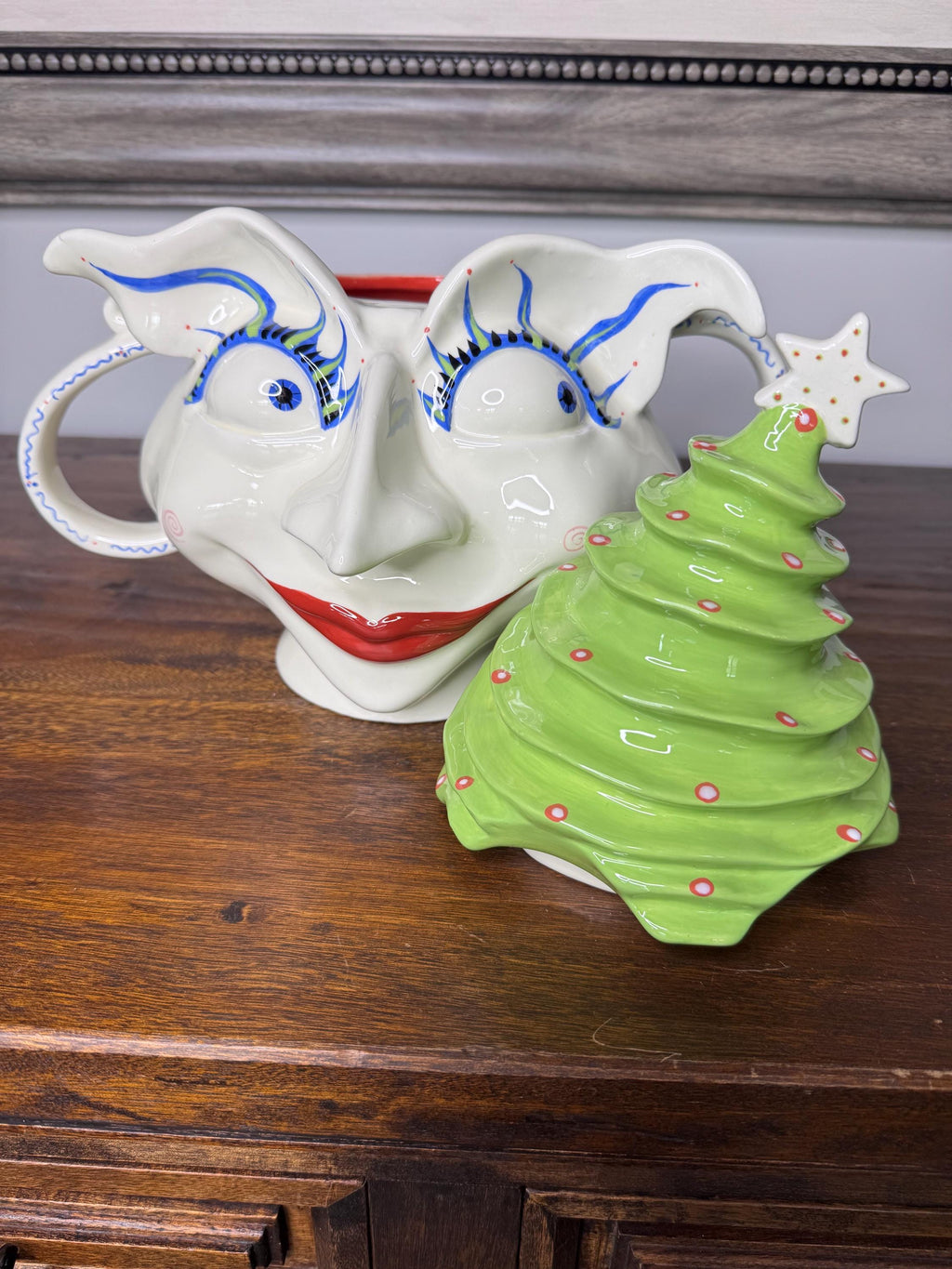 Unique Mark Switzer Silvestri Christmas Cookie Jar