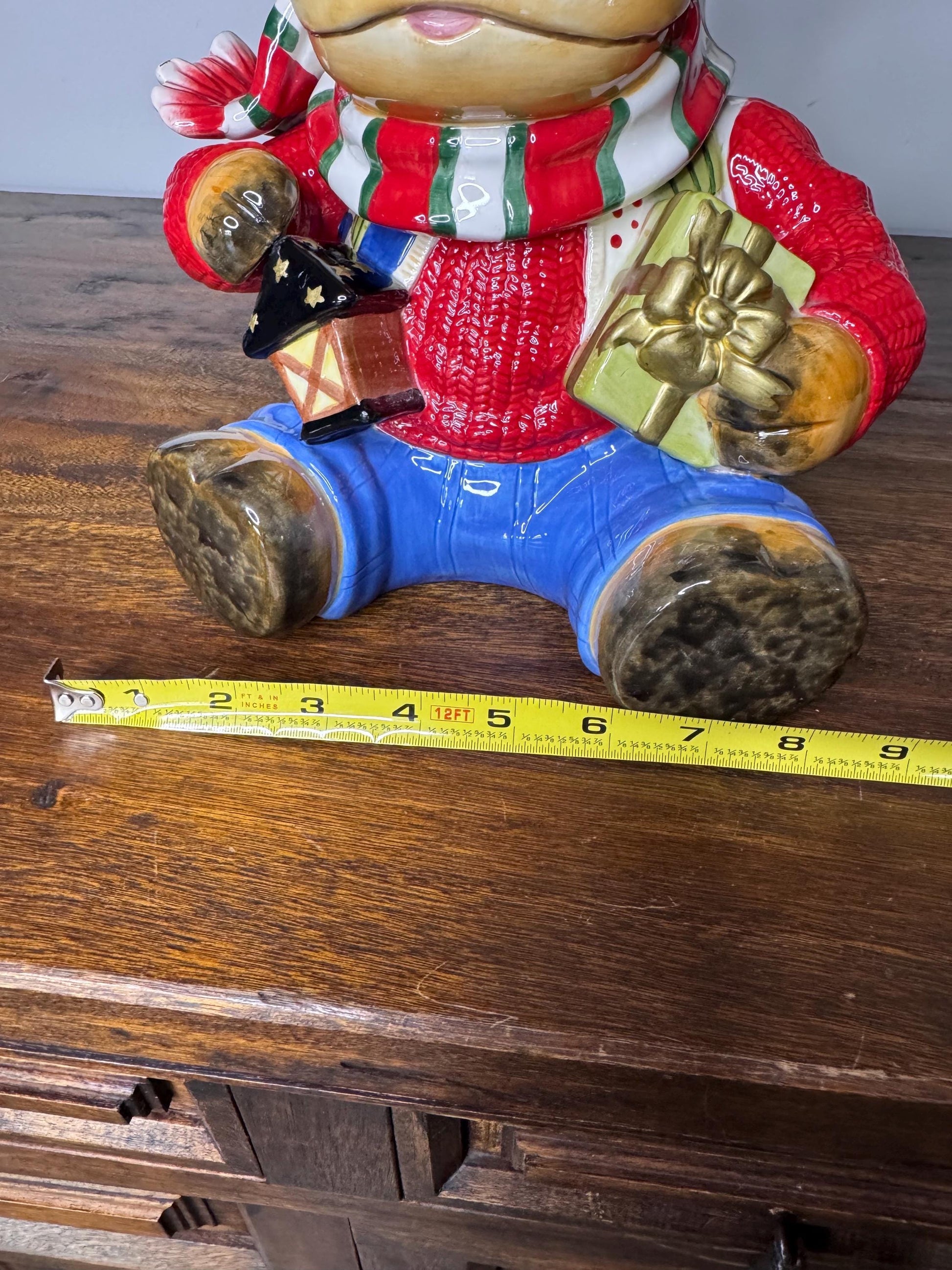 2006 Fitz and Floyd Essentials “Merry Jingle Moose” Cookie Jar